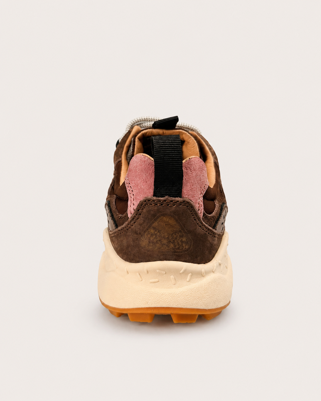 Flower mountain sneakers donna Yamano 3 brown-bronze-pink