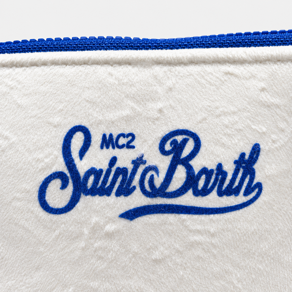 MC2 Saint Barth Pochette Donna Aline Panna Après-Ski con Strass