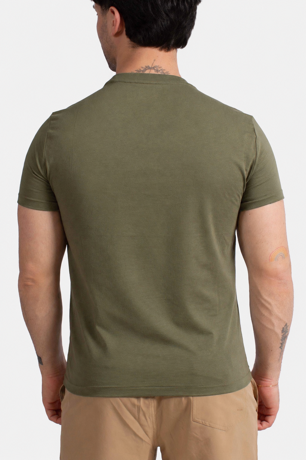 Maglietta in jersey Custom Slim-Fit green