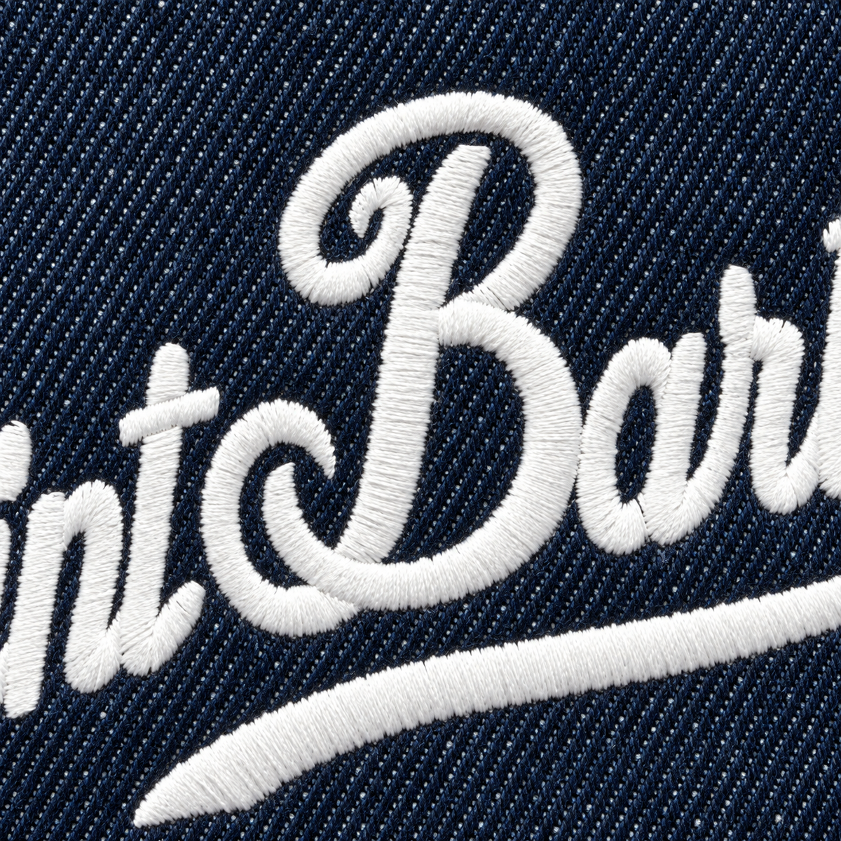 MC2 Saint Barth Pochette Donna Aline in Denim Blu Scuro