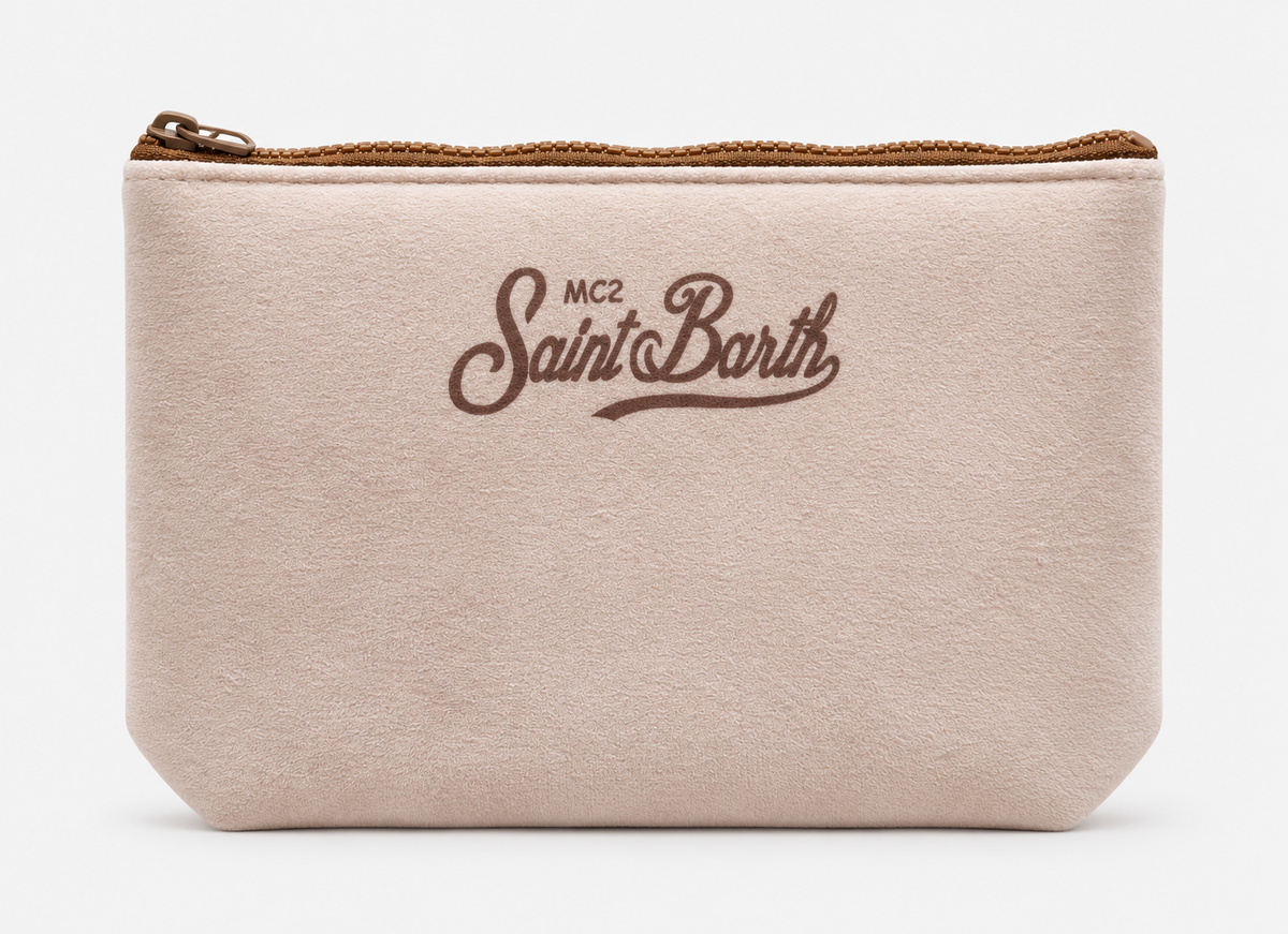 MC2 Saint Barth Pochette Donna Aline Après Ski Stilized Beige
