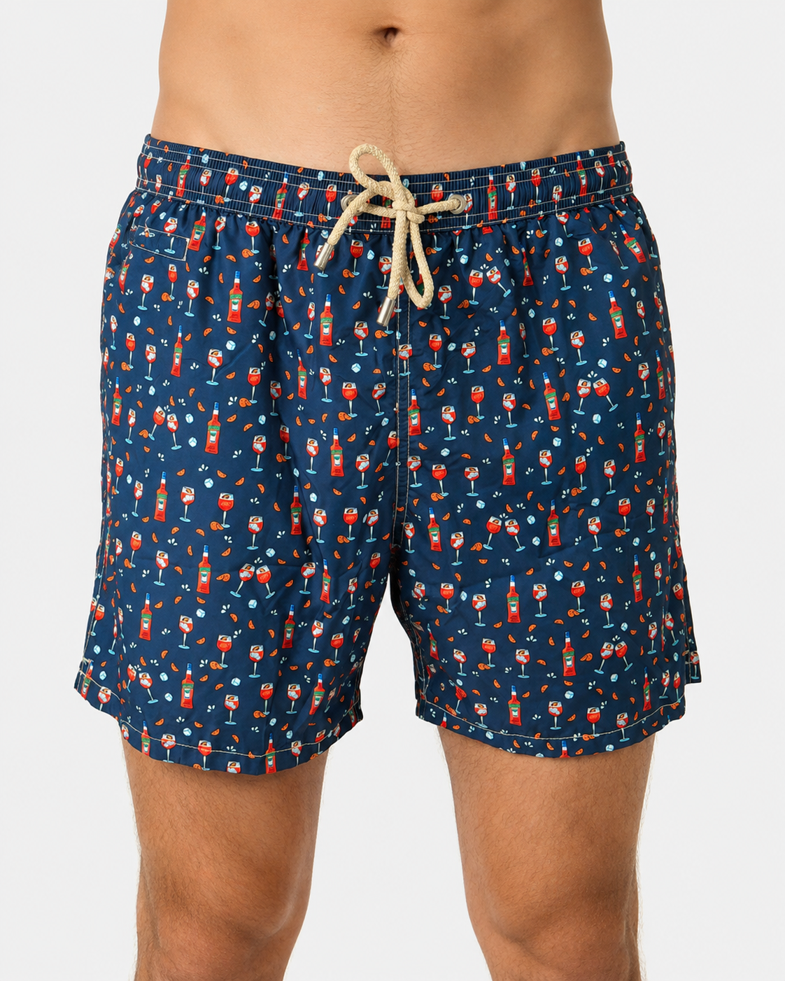Costume Lighting Micro stampa ultralight swim short blu