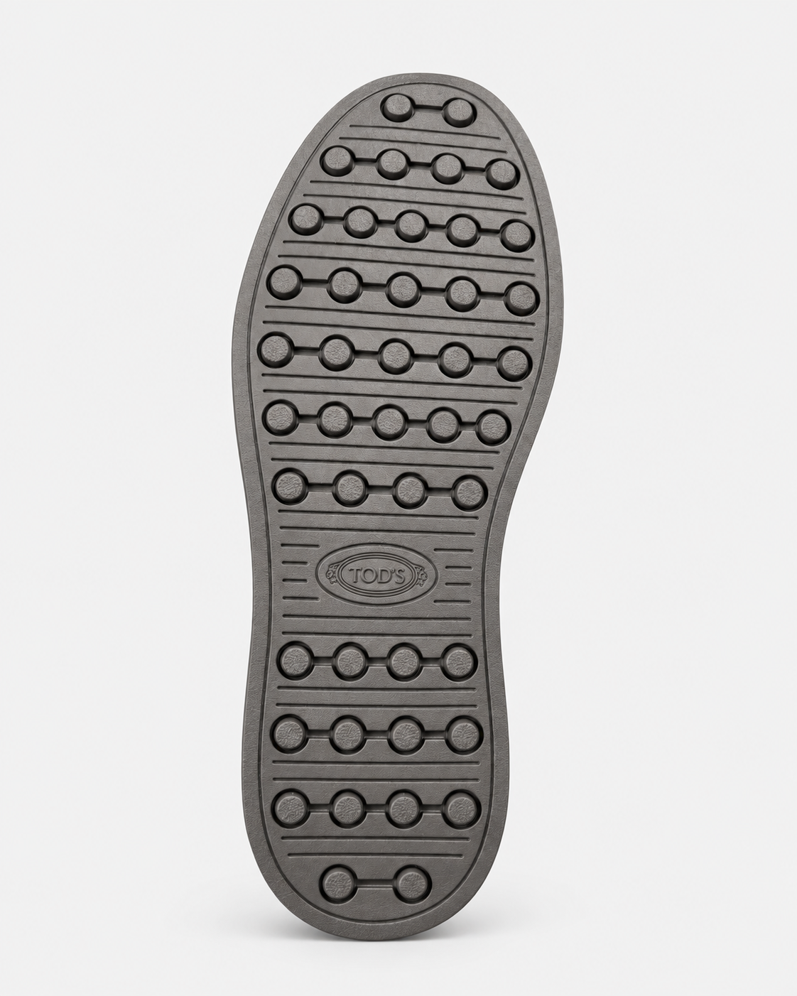 Tod's Sneakers uomo in nabuk di vitello grigio