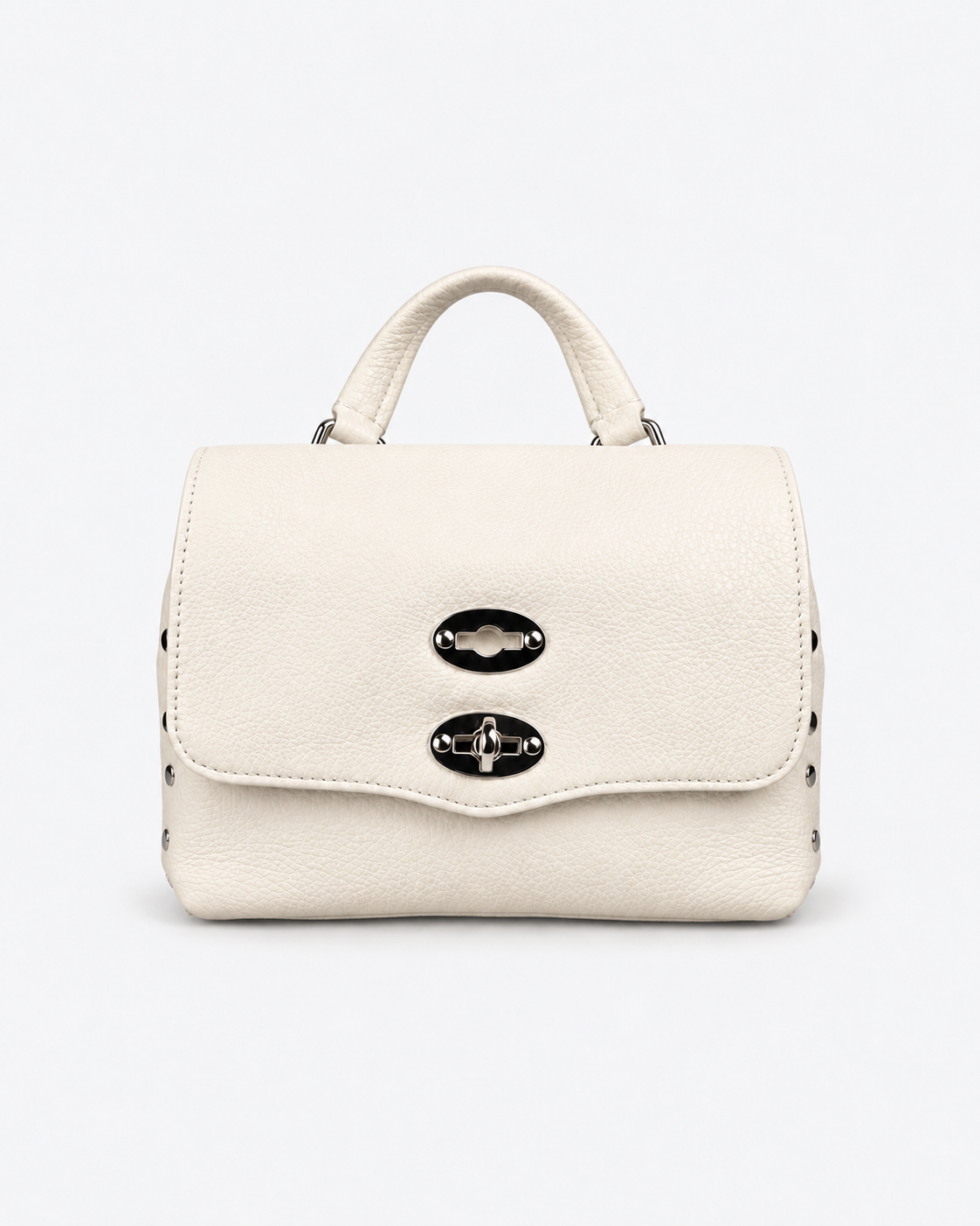 Zanellato Borsa Postina Baby Bianco Latte