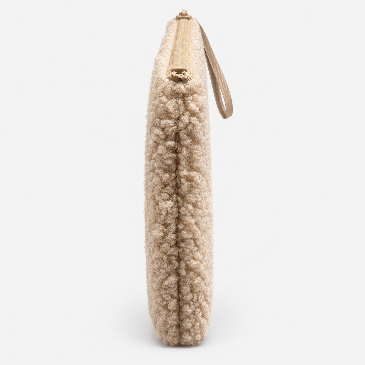 MC2 Saint Barth Pochette Donna Aline Teddy Beige