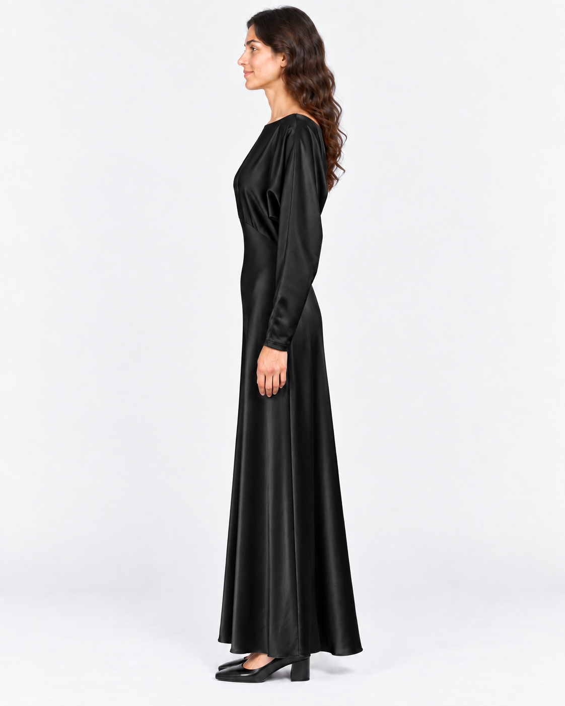 Imperial Abito Lungo Donna Nero