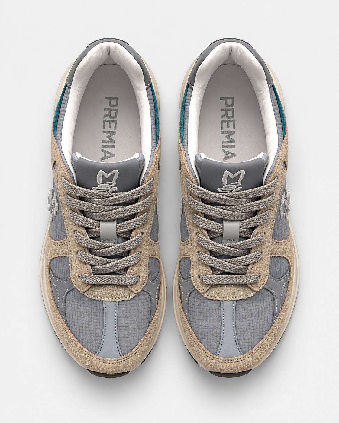 Premiata Mase 8520 Sneakers Donna Beige Grigio