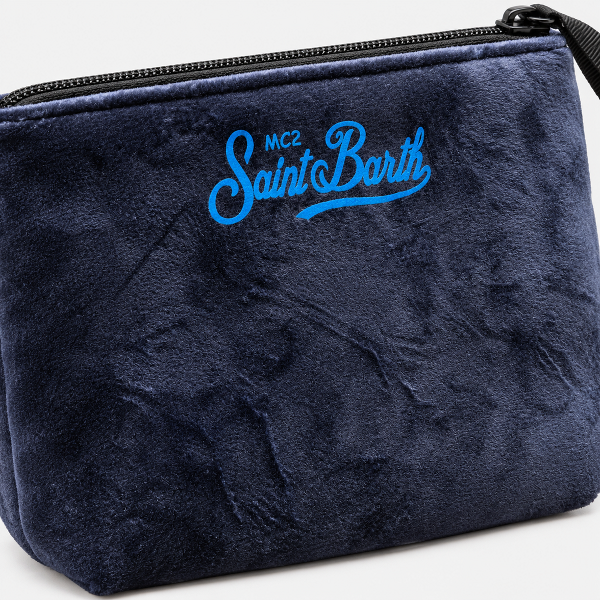 MC2 Saint Barth Pochette Donna Aline Blu Gin Tonic Addicted con Strass