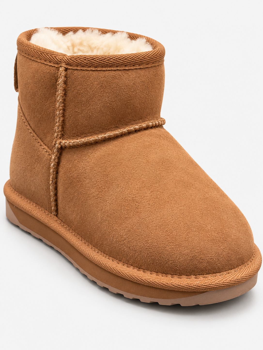 EMU Australia Stivaletti Donna Stinger Micro Chestnut in Montone