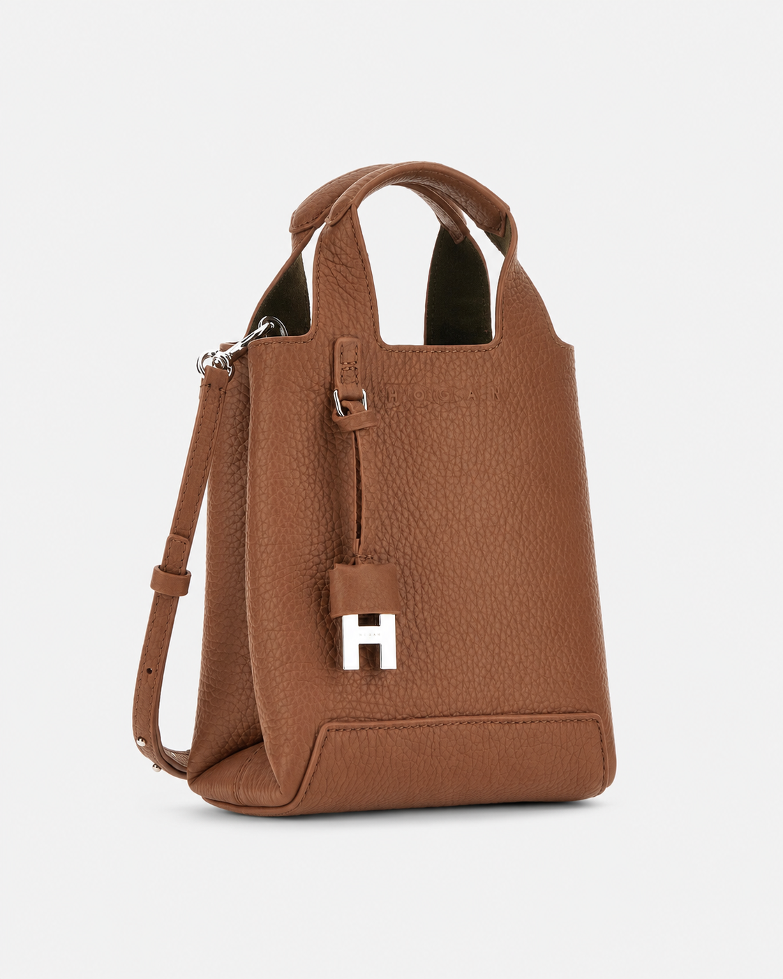 BORSA shopping mini cammello