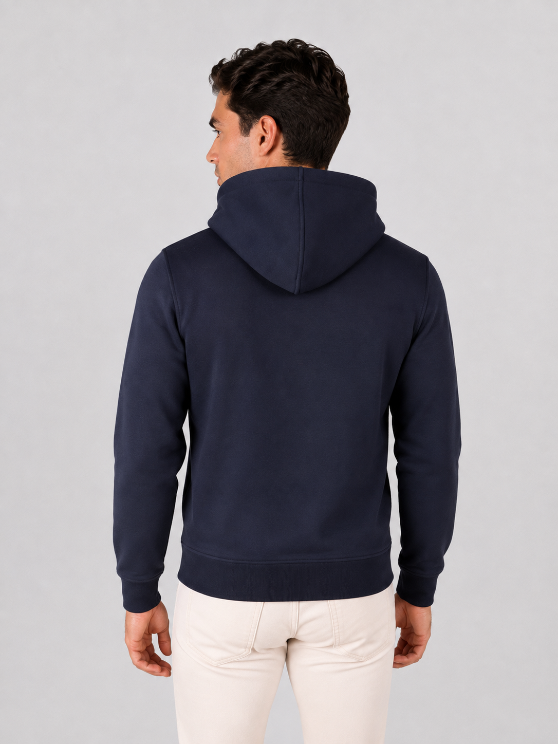 Felpa uomo K-way Rainer Spencer blue depth