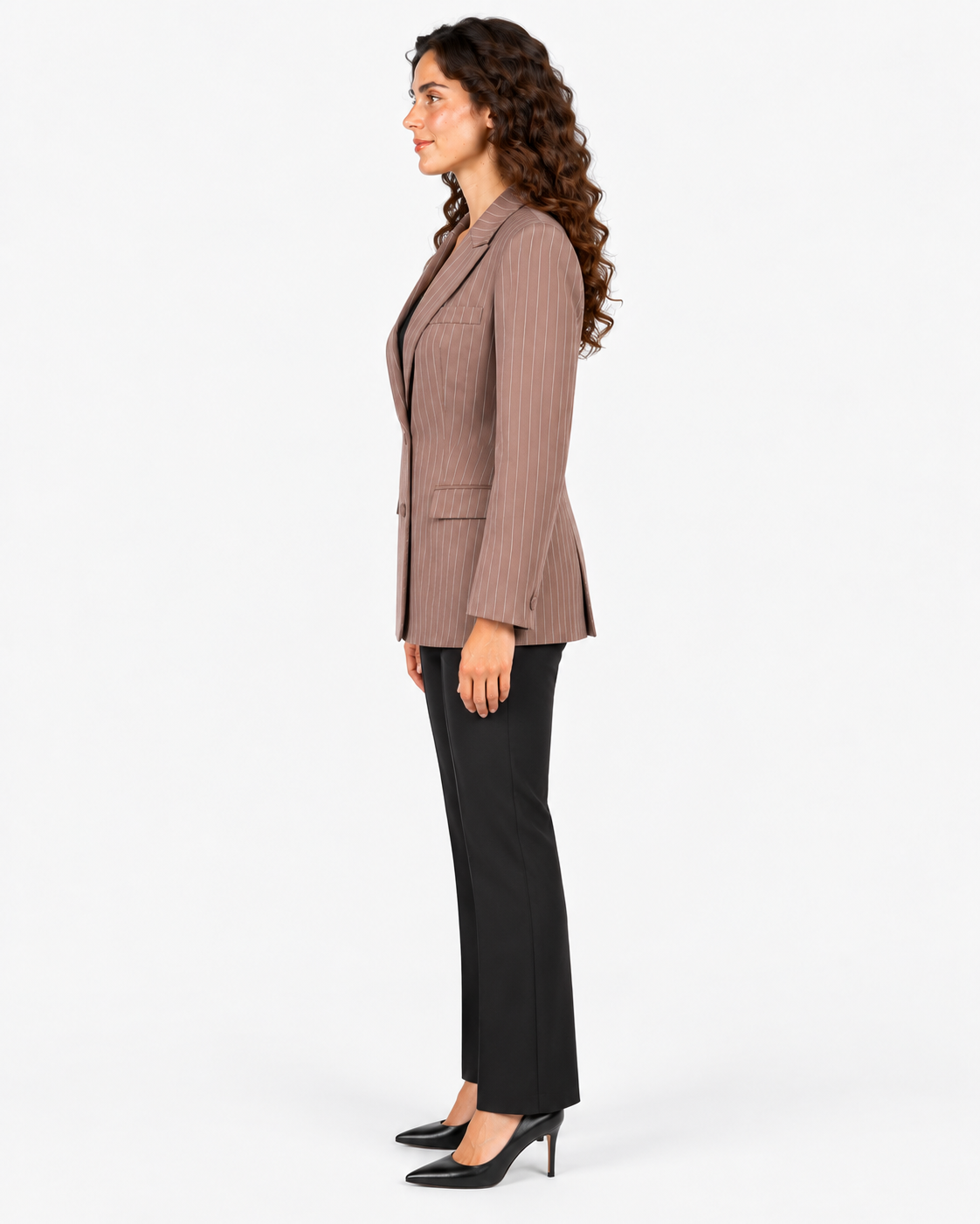Imperial Giacca Donna Gessata Moro