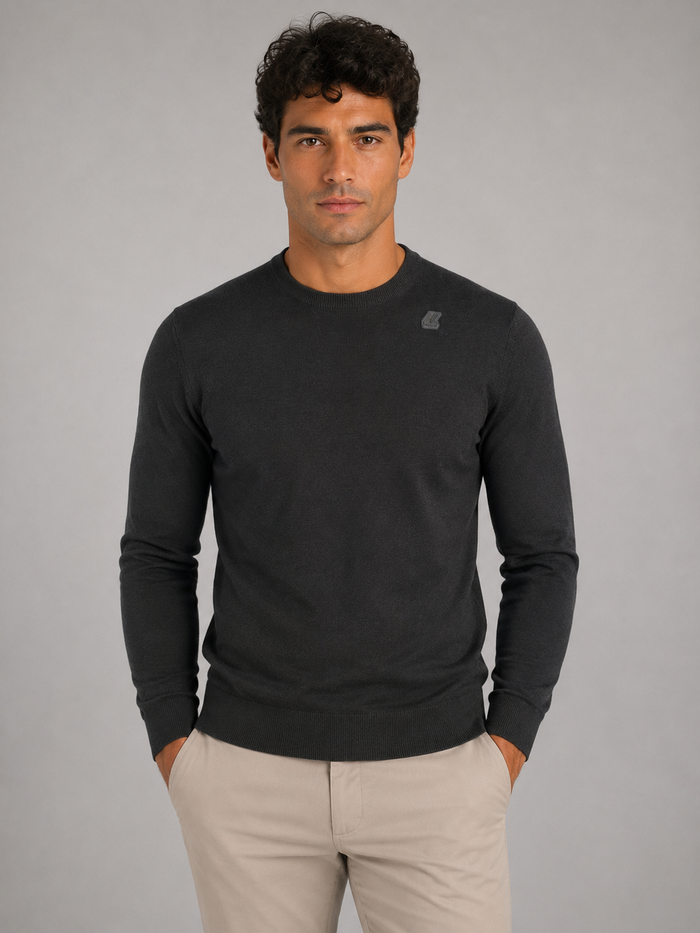 K-Way Sebastien Merino maglia uomo Black Pure