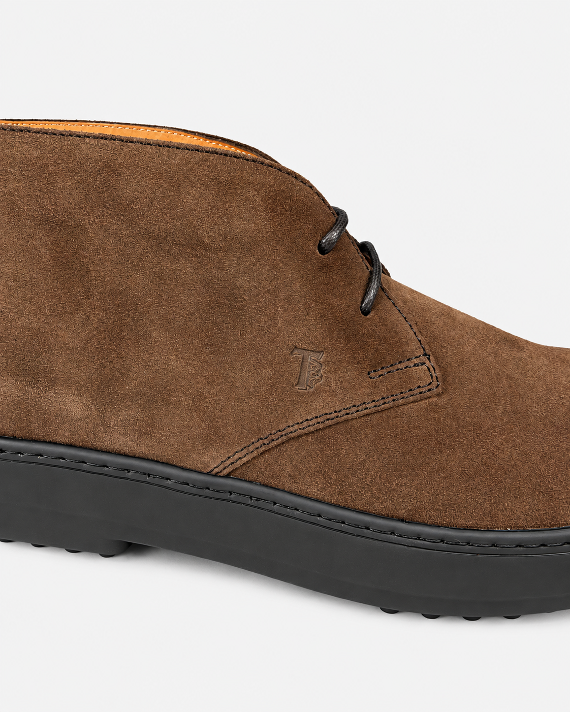 Tod’s Polacchino Uomo Winter Gommino in Pelle Scamosciata Marrone
