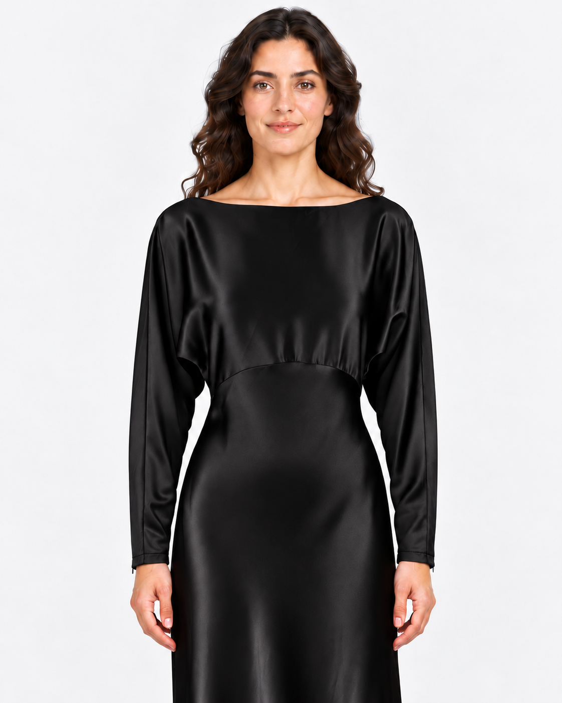 Imperial Abito Lungo Donna Nero