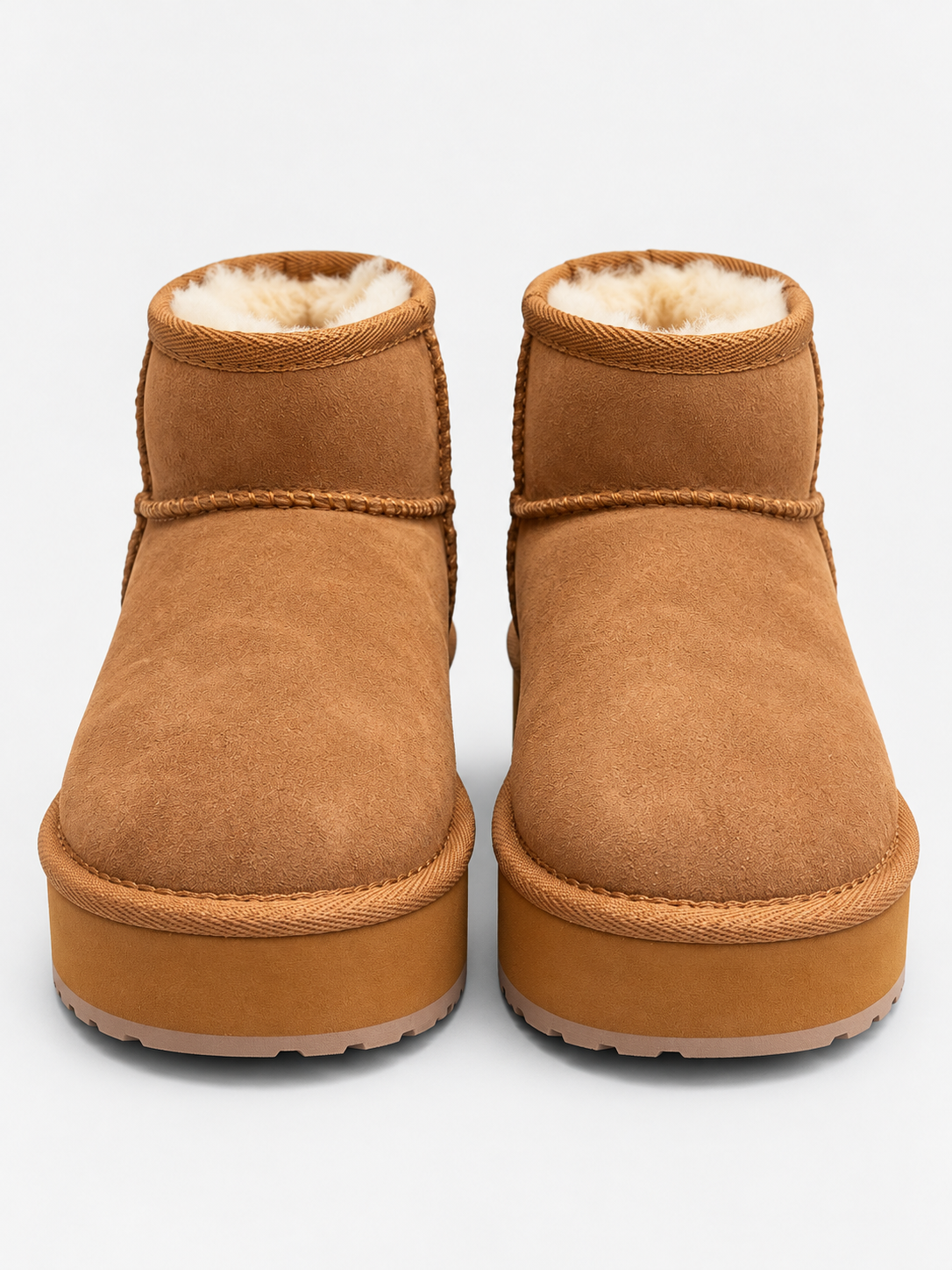 EMU Australia Stivaletti Donna Stinger Micro Flatform 2.0 Chestnut