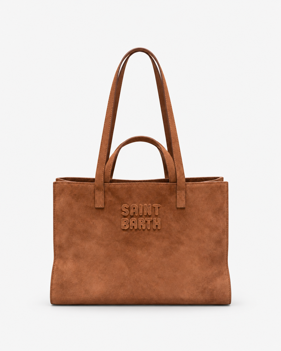 MC2 Saint Barth Borsa Donna Jour Bag Color Cuoio a Mano e a Spalla