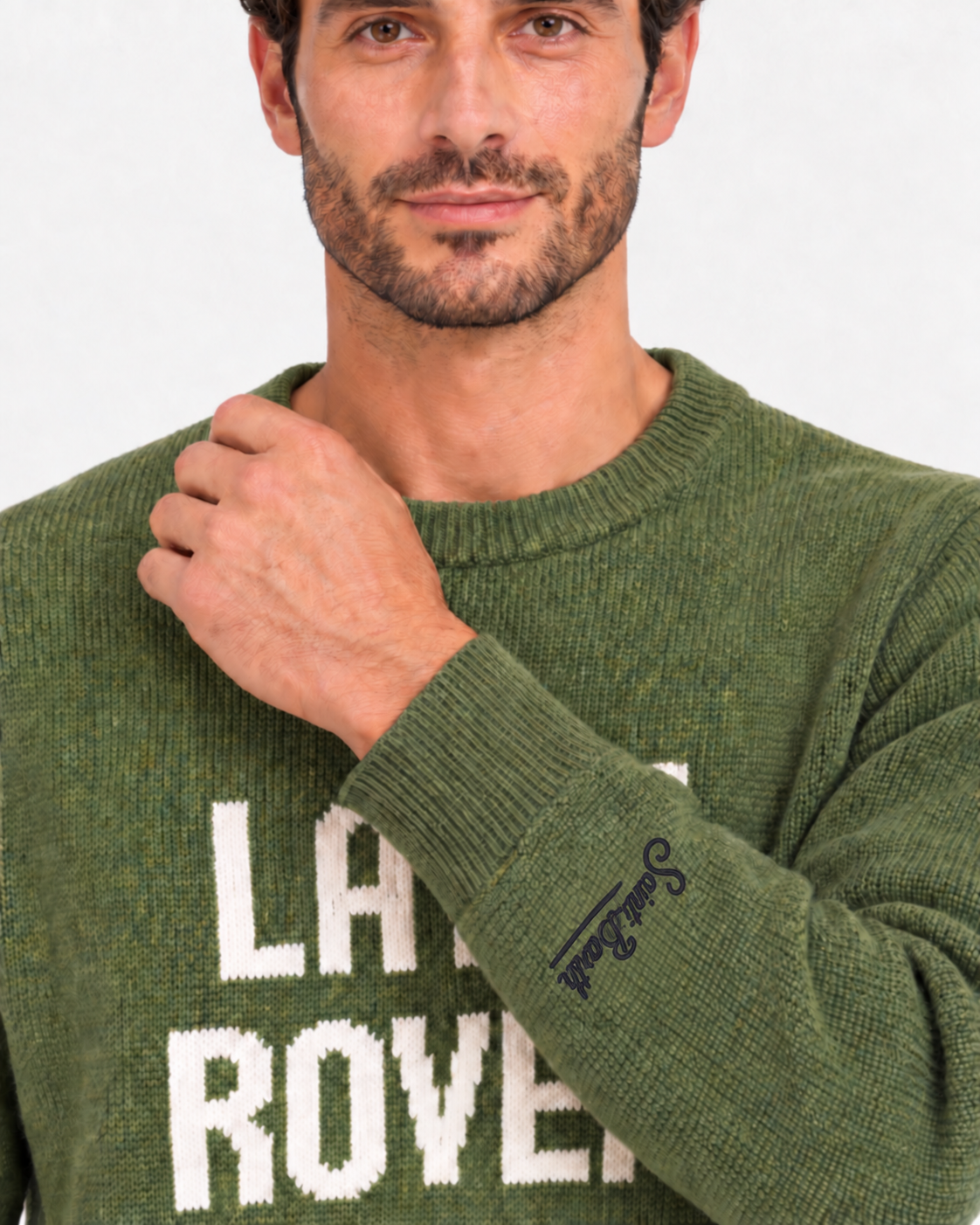 MC2 Saint Barth Maglia Uomo Latin Rover Car Verde