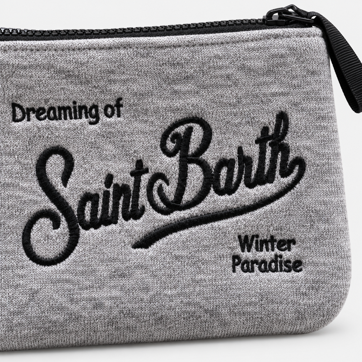 MC2 Saint Barth Pochette Uomo Aline Wool Grigio Mélange
