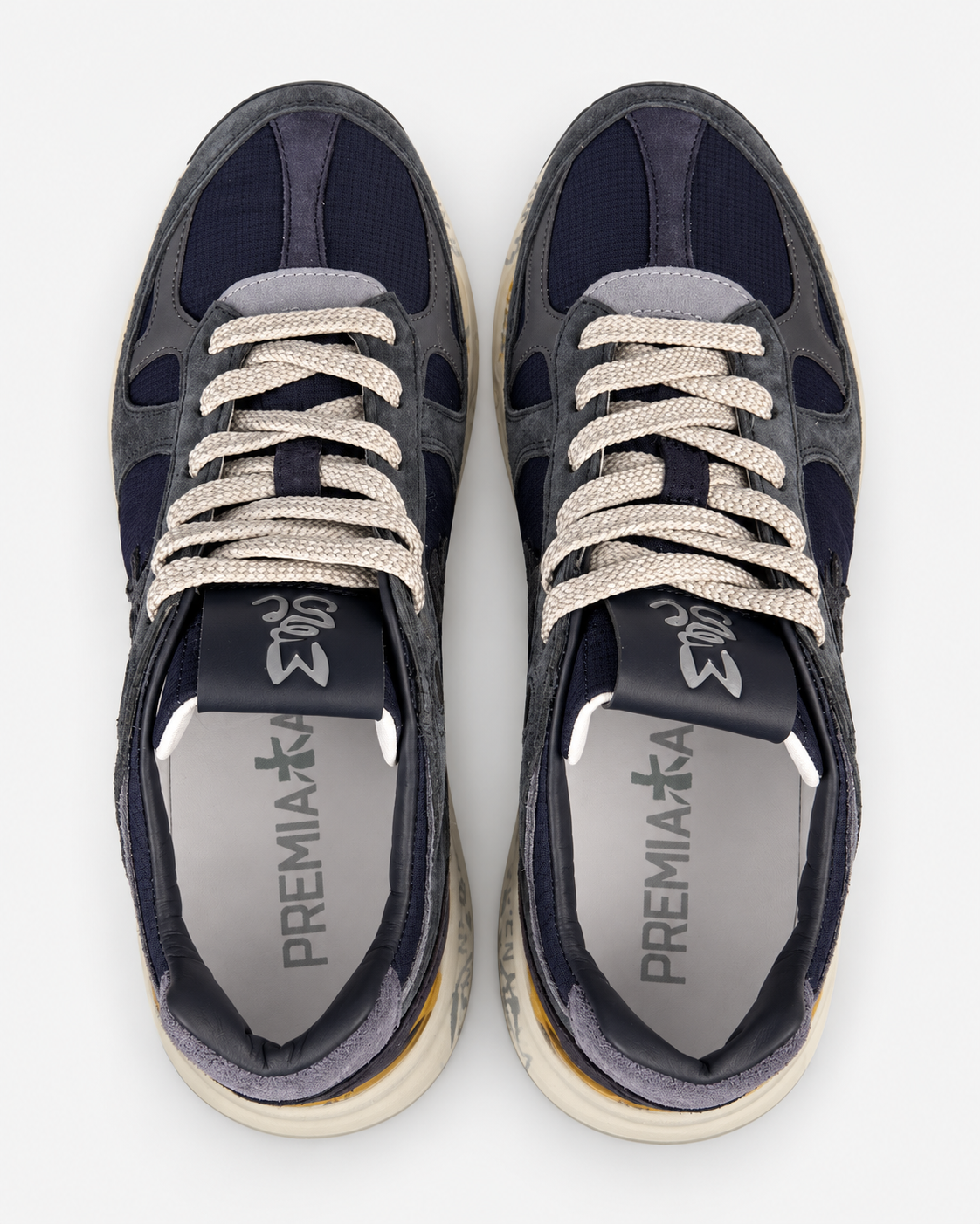 Premiata Sneakers Uomo Mase25 8428 Blu Notte