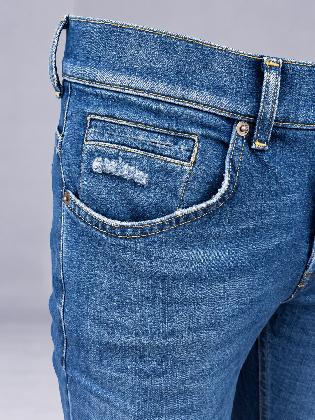 Dondup Jeans Uomo George Slim Fit Blue