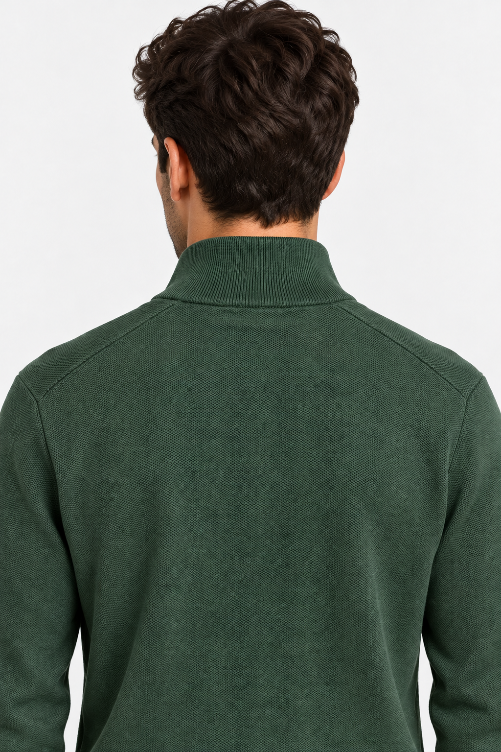 Polo Ralph Lauren Maglia Uomo con Zip a Nido d’Ape