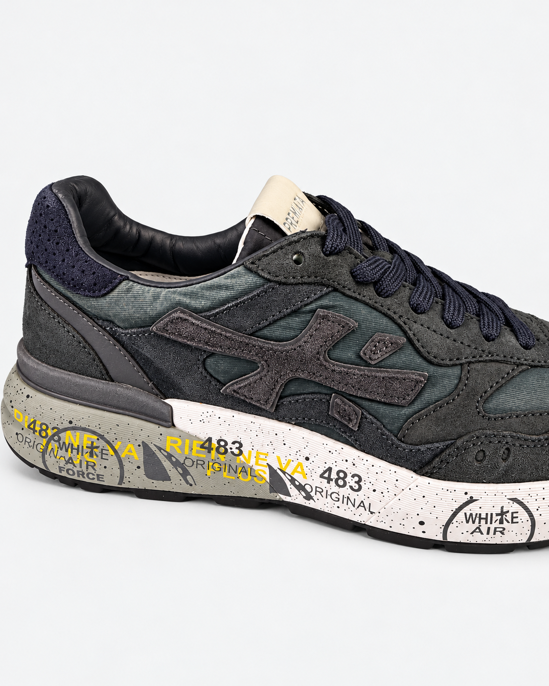 Premiata Mick 0.1 8448 Sneakers Uomo Blu Navy
