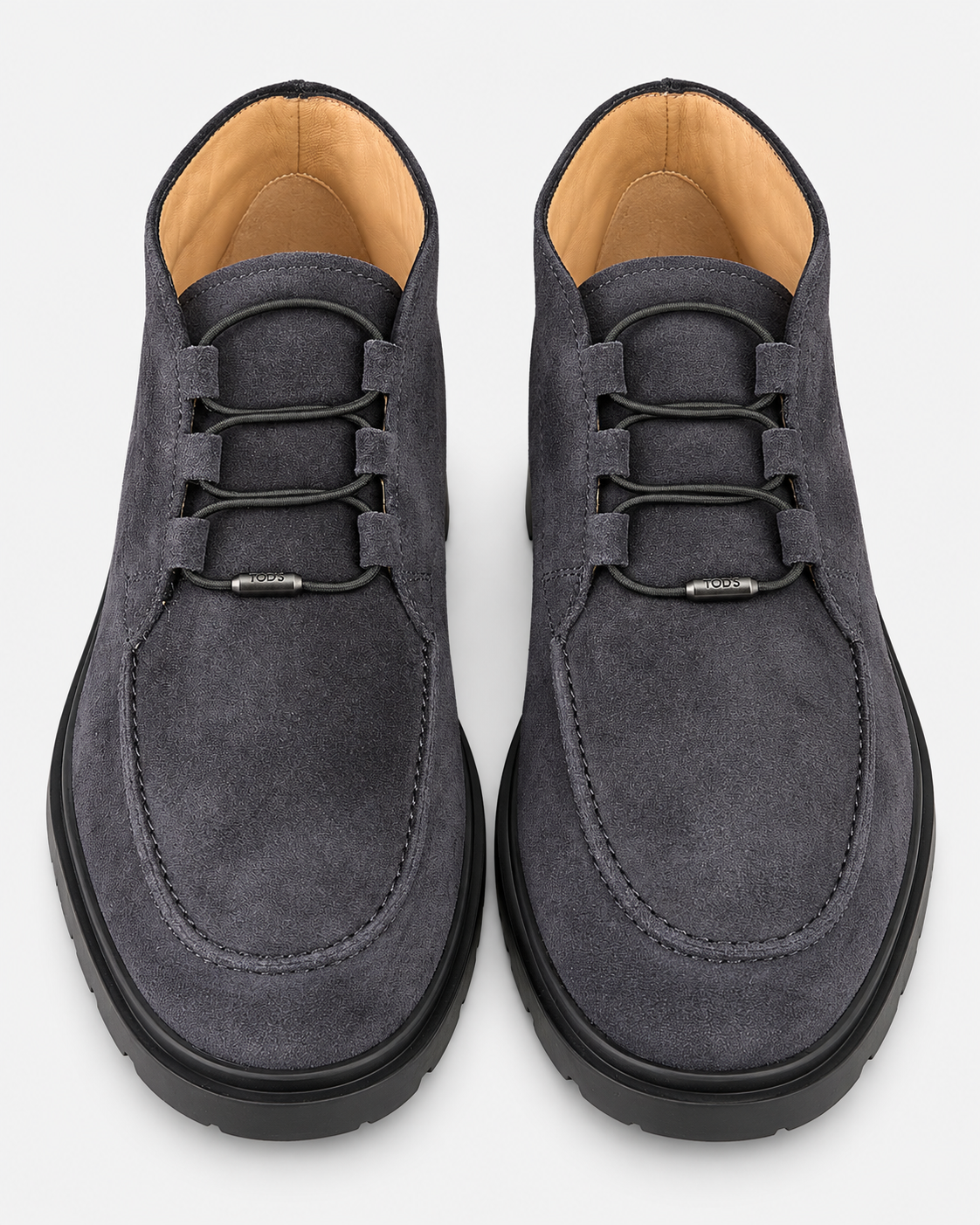 Tod’s Polacchino Uomo in Pelle Scamosciata Blu