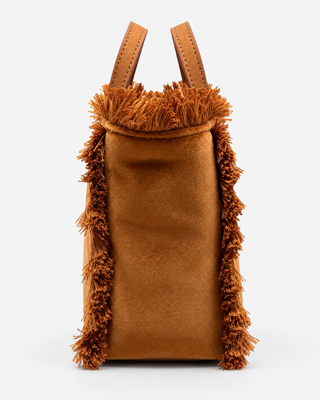 MC2 Saint Barth Borsa Donna Vanity Mini in Velluto Color Cuoio
