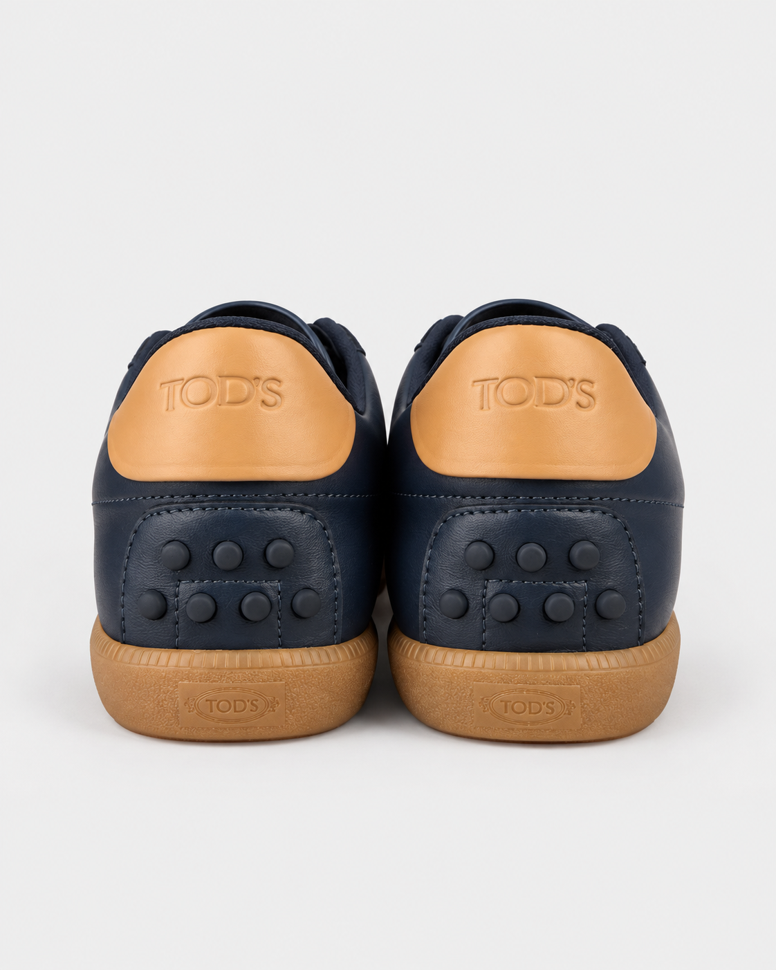 Tod's Sneakers Uomo Tabs in Pelle e Suede Blu