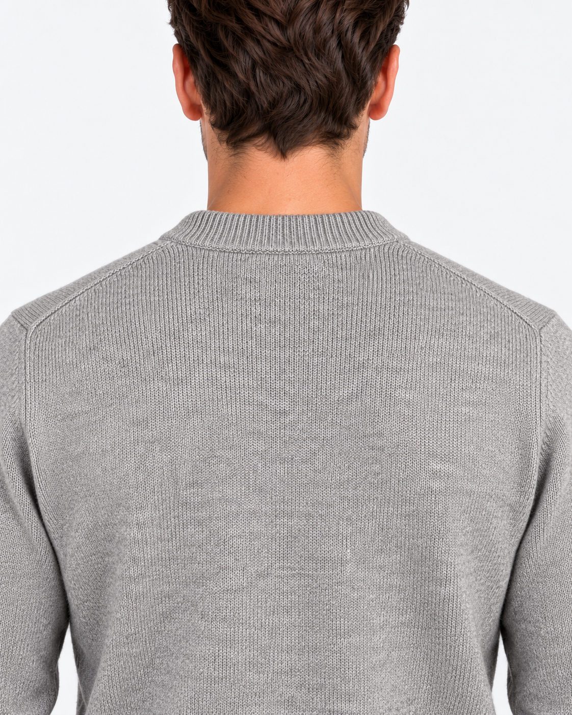 MC2 Saint Barth Maglia Uomo 883 Nord Sud Grigia