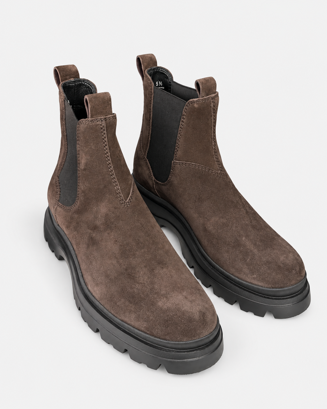 Hogan Stivaletti Chelsea uomo H692 in pelle scamosciata marrone