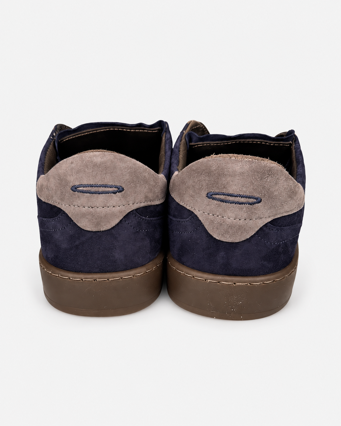 Piuma Studio Sneakers uomo in pelle scamosciata blu