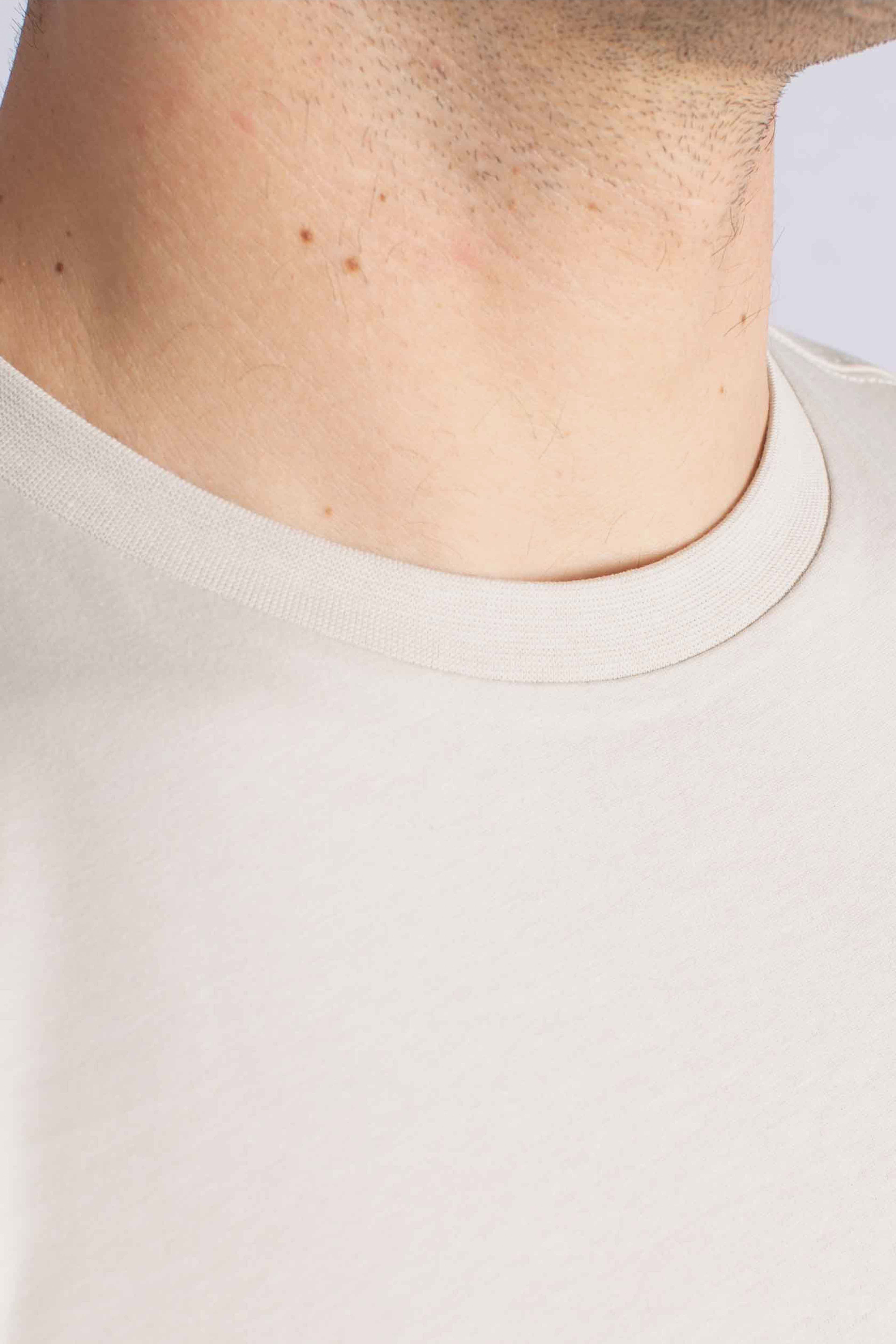 T-shirt Leonide con logo beige lt