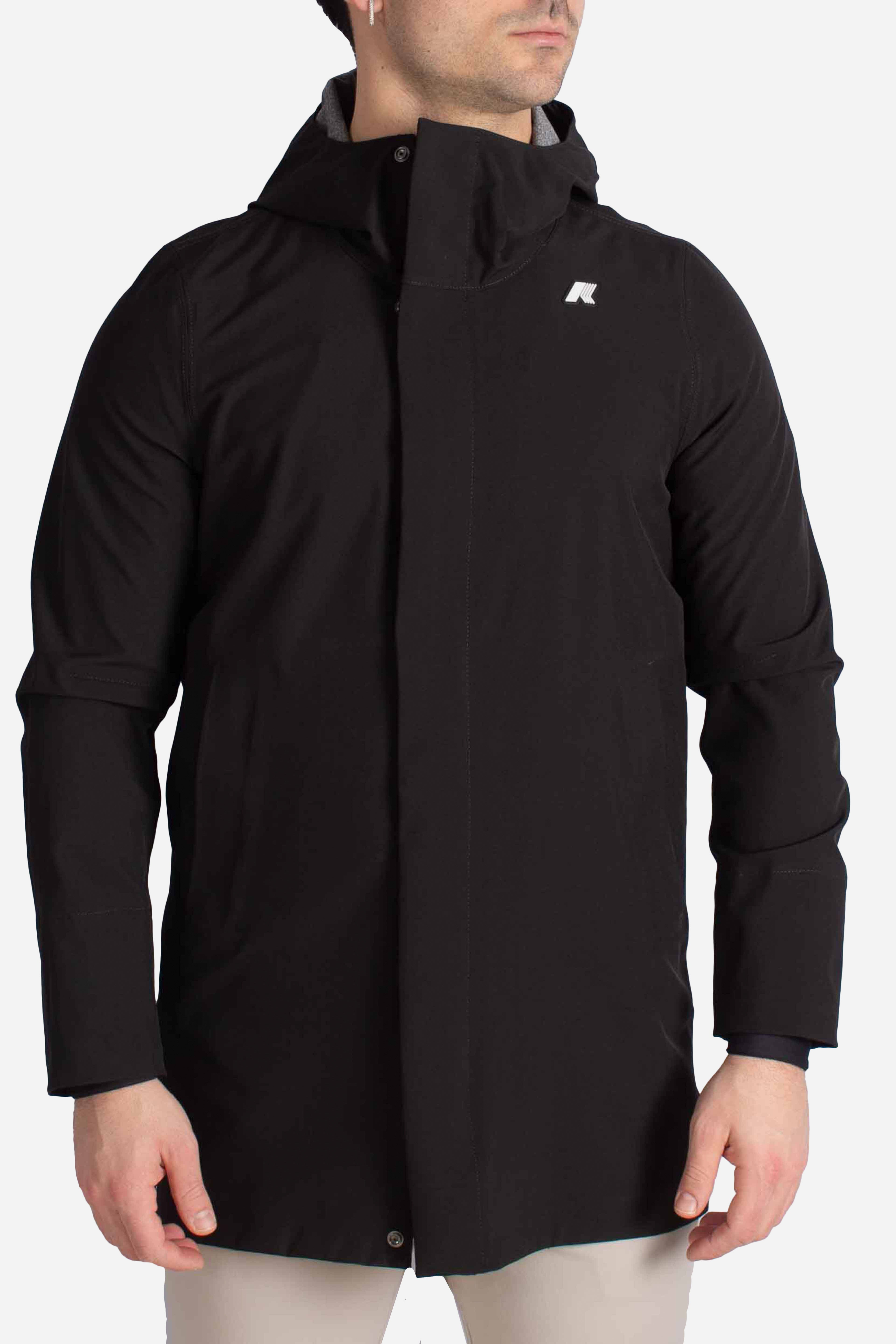 Parka Tommy Bonded Jersey black pure