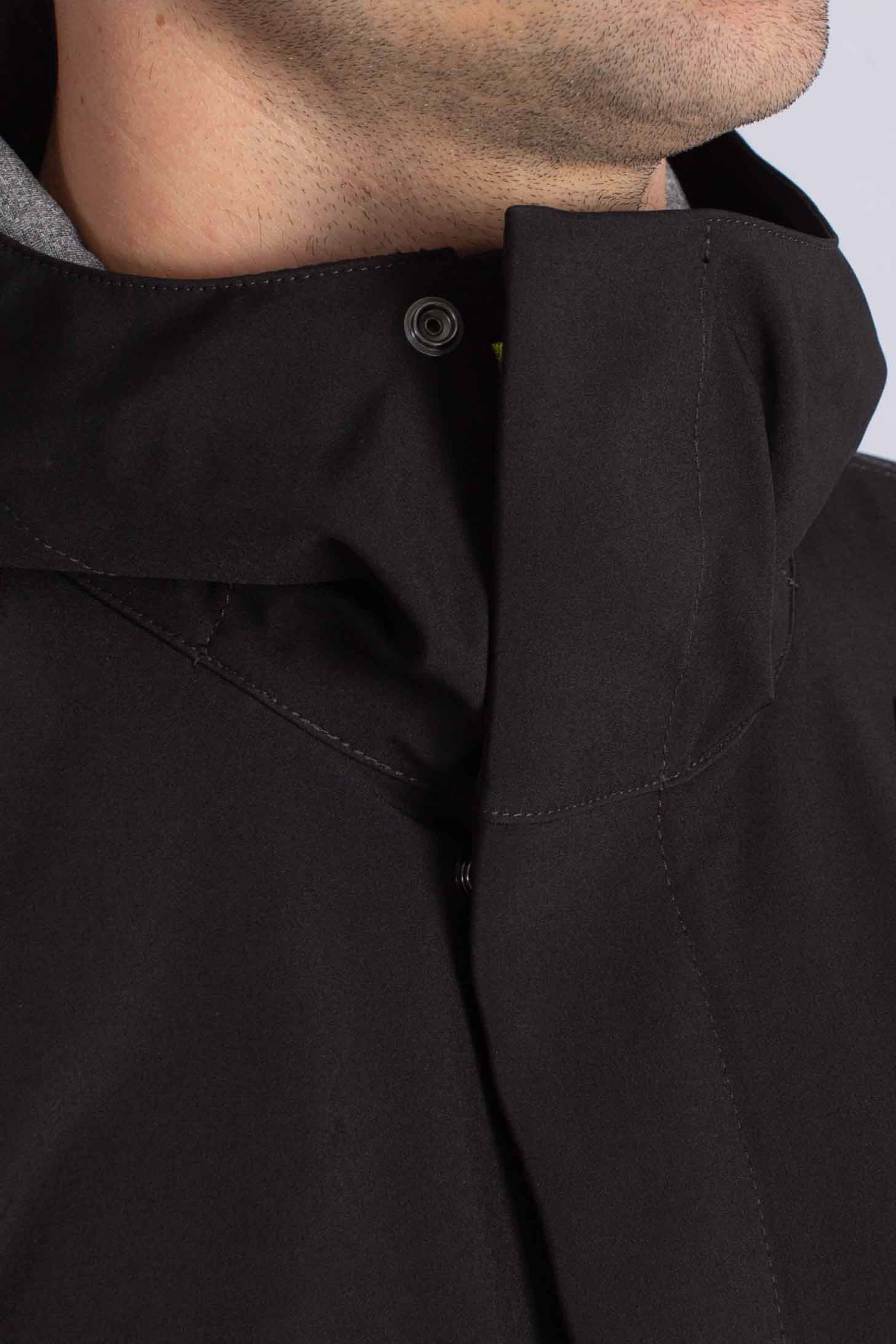 Parka Tommy Bonded Jersey black pure