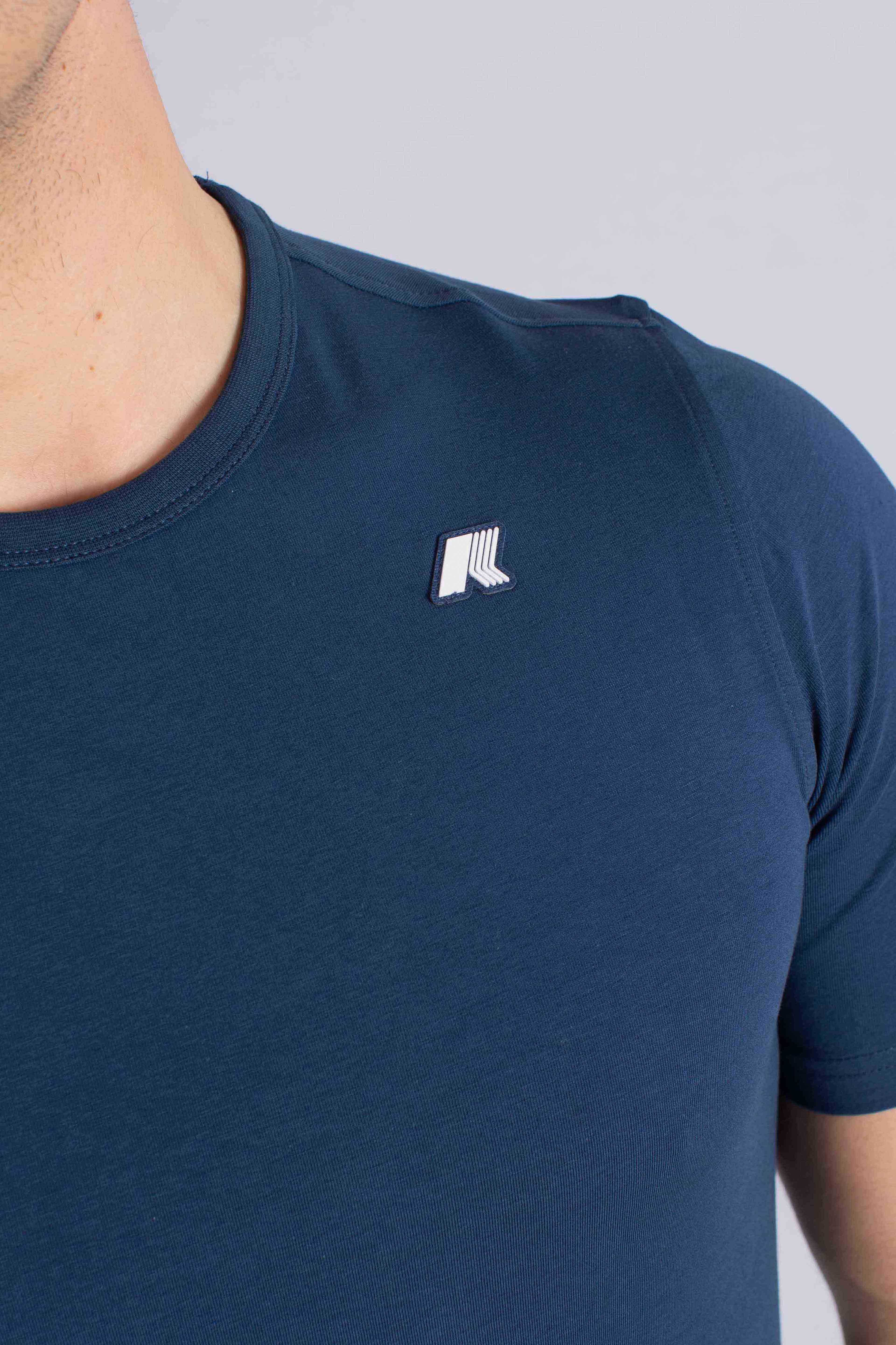 T-Shirt Leggera Adame light stretch jersey blue insignia