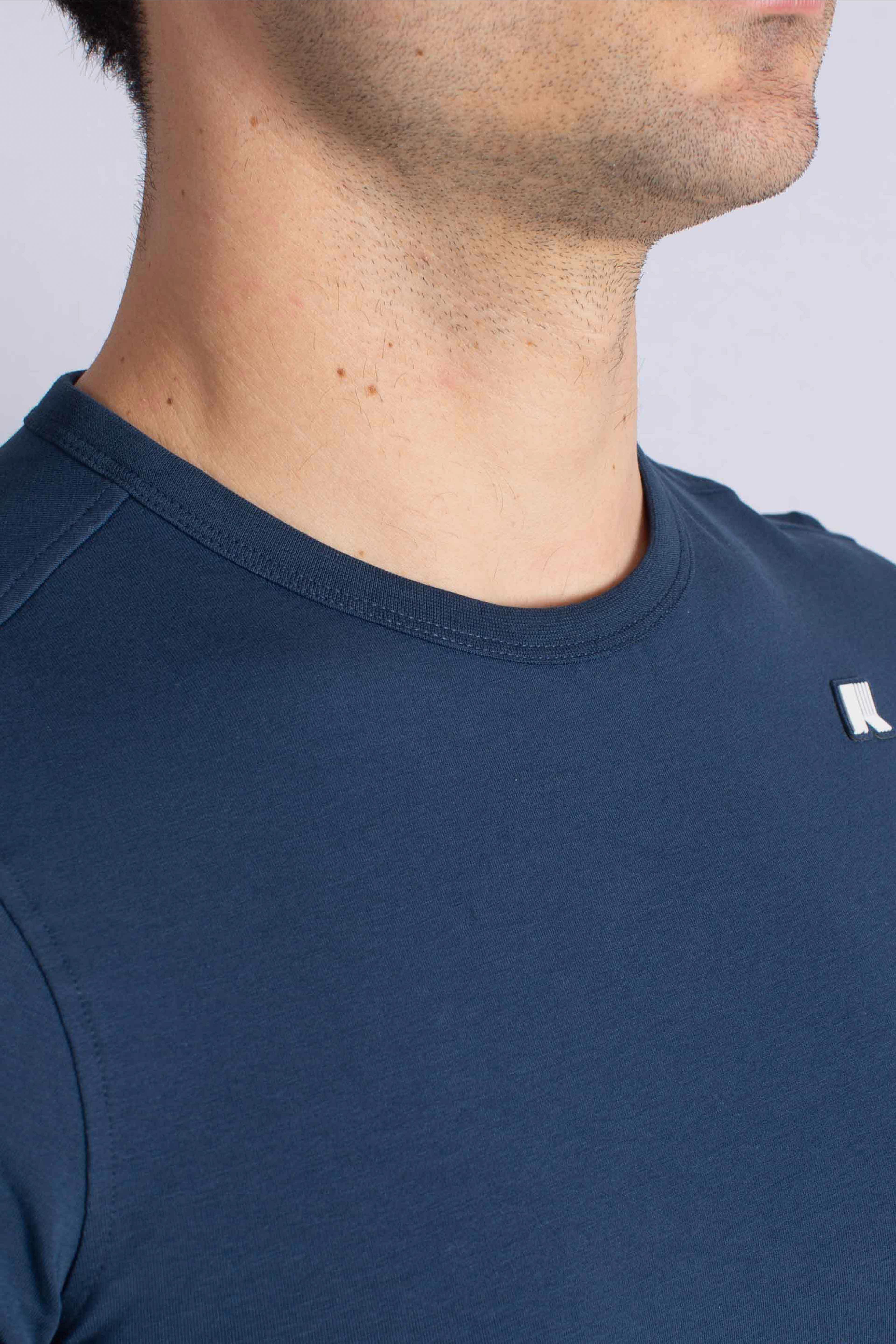 T-Shirt Leggera Adame light stretch jersey blue insignia