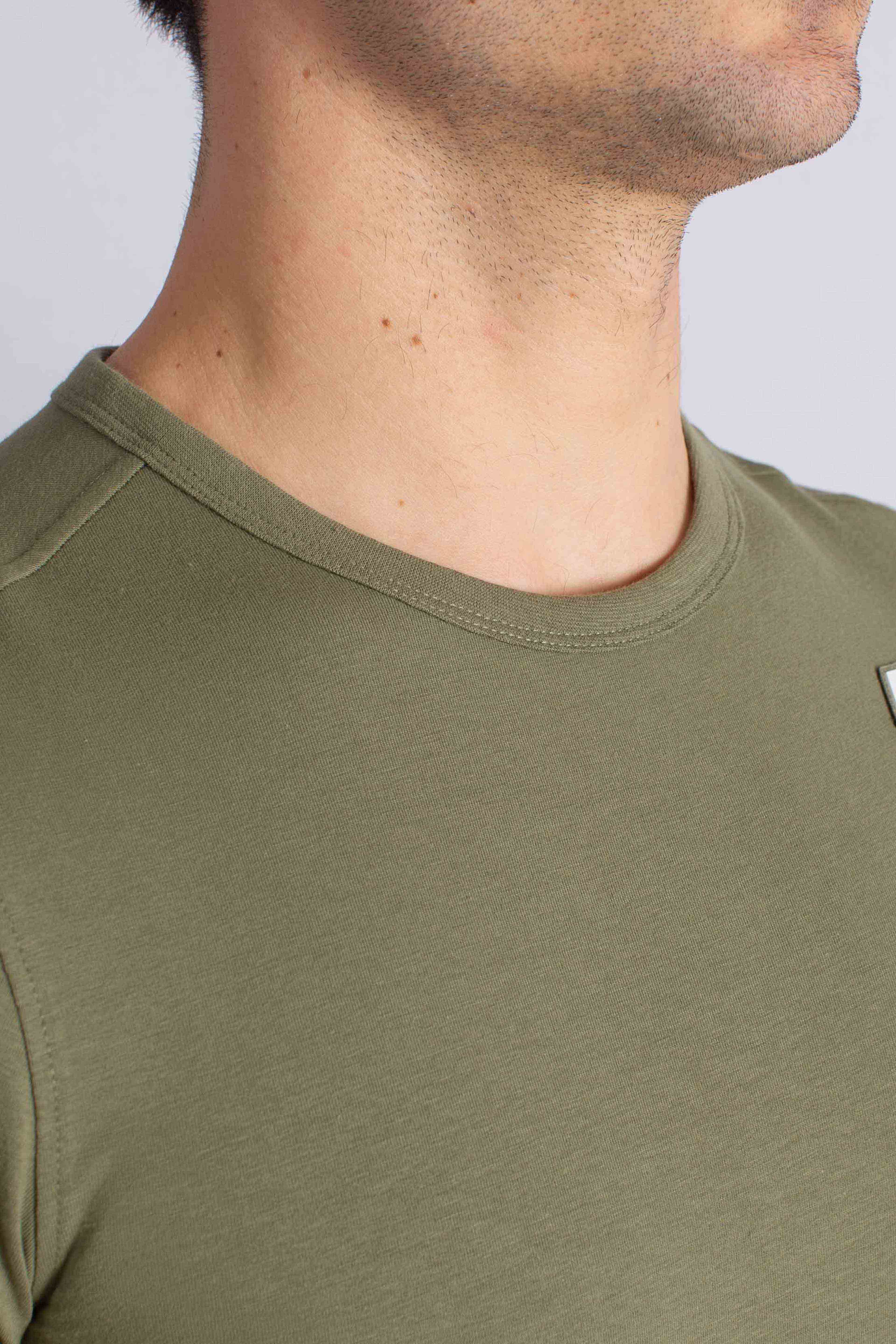 T-Shirt Leggera Adame light stretch jersey green lichen