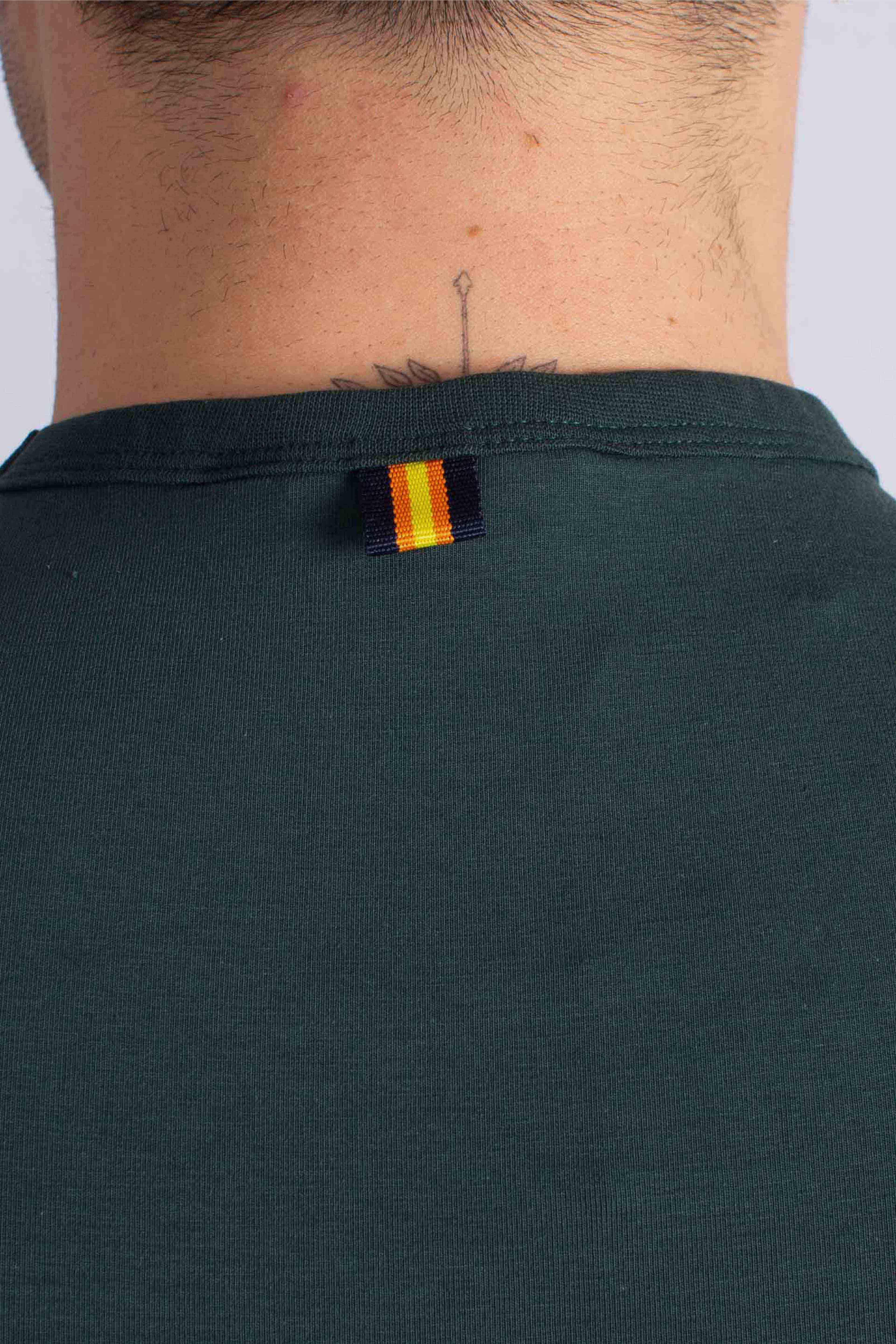 T-Shirt Leggera Adame light stretch jersey green dk jungle