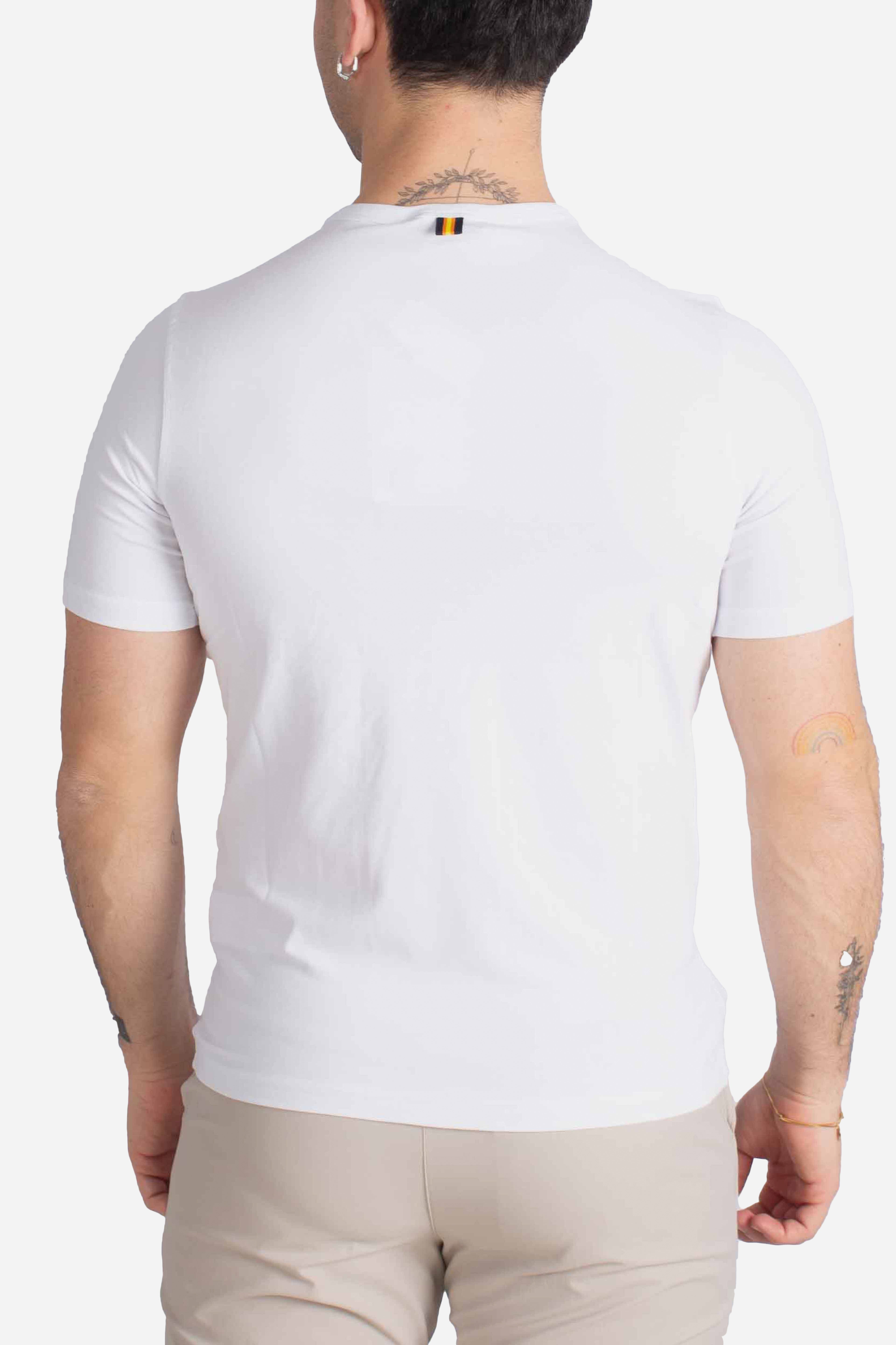 T-Shirt Leggera Adame light stretch jersey white