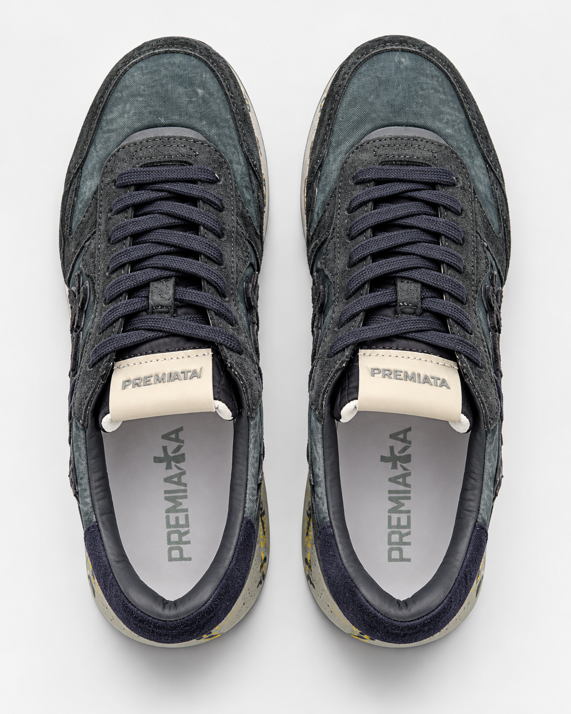 Premiata Mick 0.1 8448 Sneakers Uomo Blu Navy