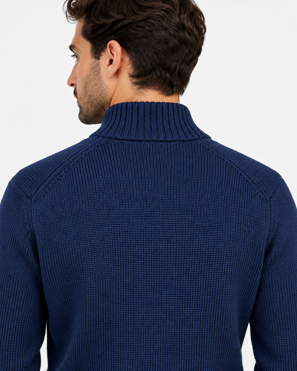 Polo Ralph Lauren Maglione Uomo Mezza Zip Blu Navy