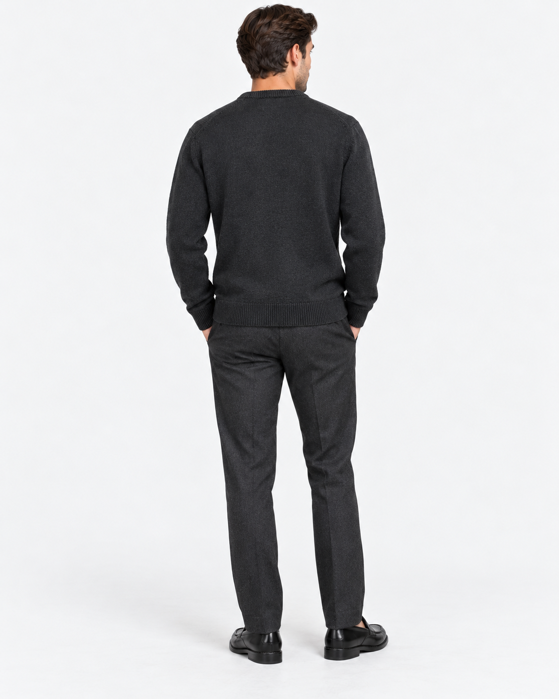 MC2 Saint Barth Maglia Uomo Heron Antracite Hard Follow Car