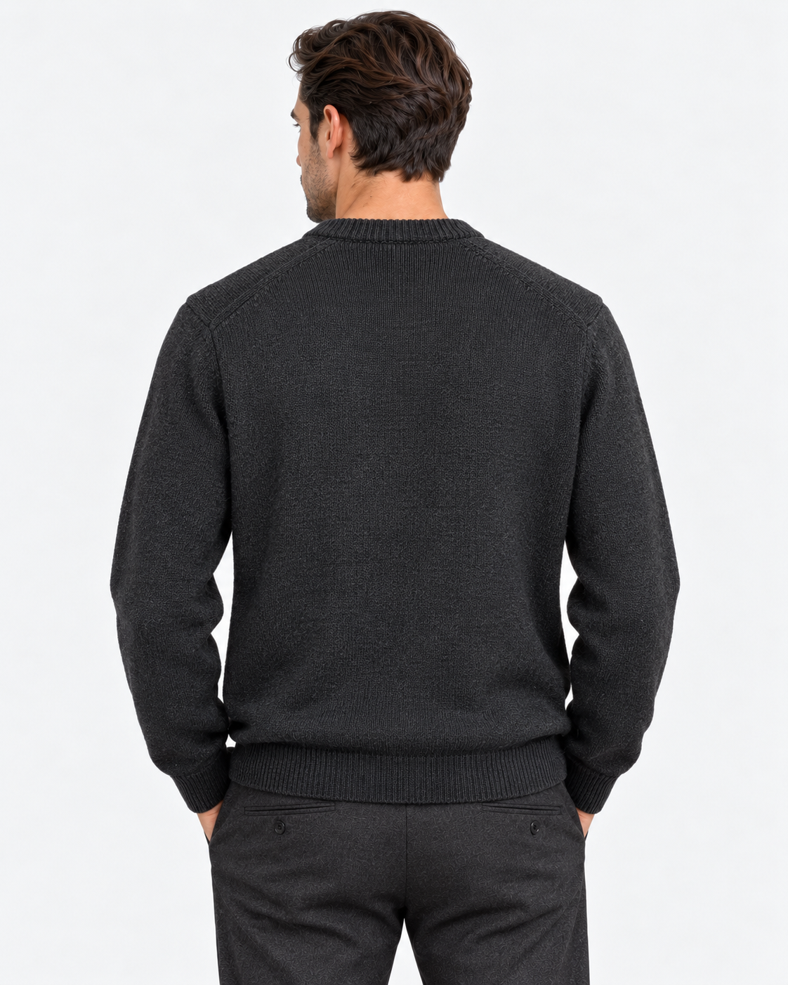 MC2 Saint Barth Maglia Uomo Heron Antracite Hard Follow Car