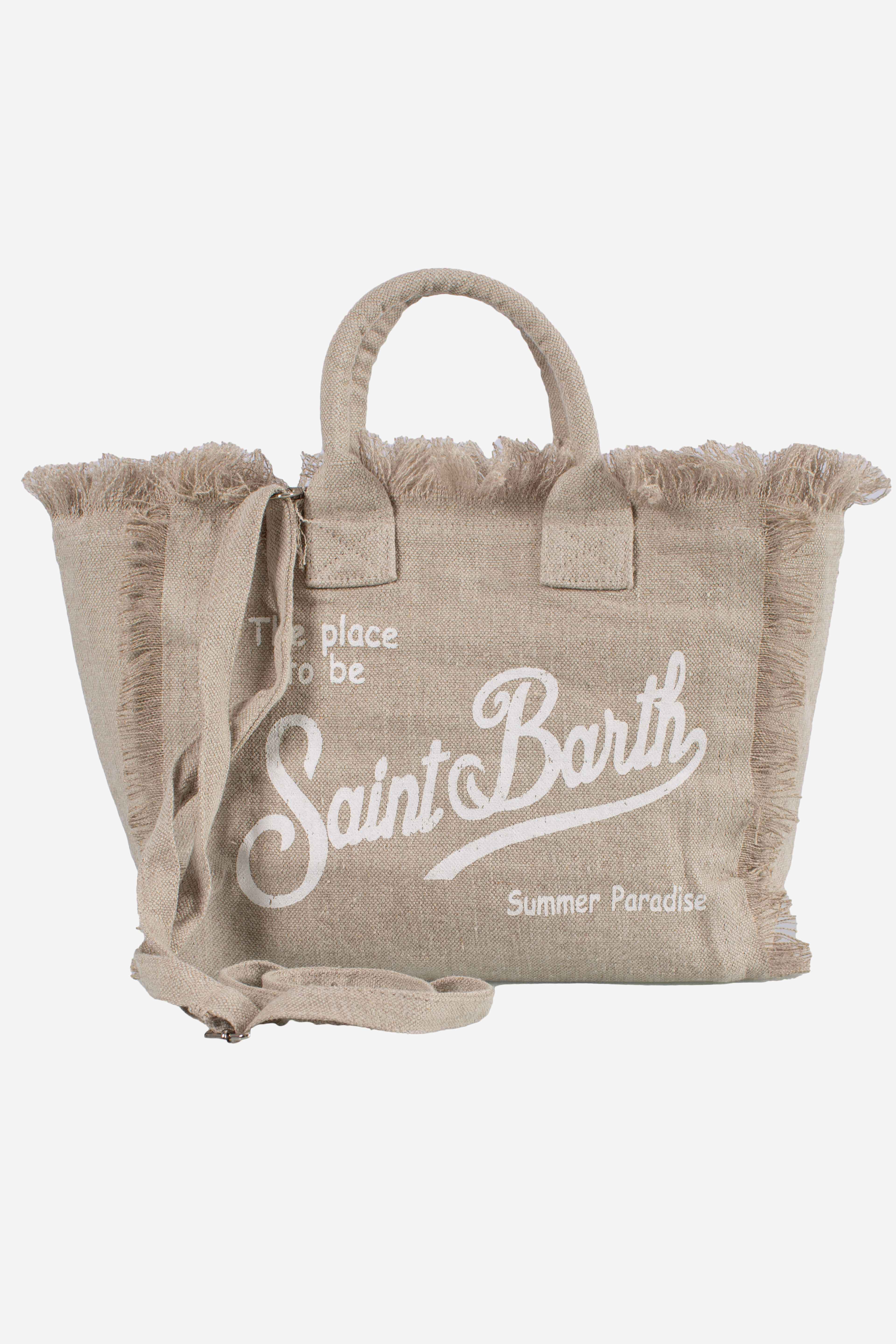 Borsa Colette in lino beige