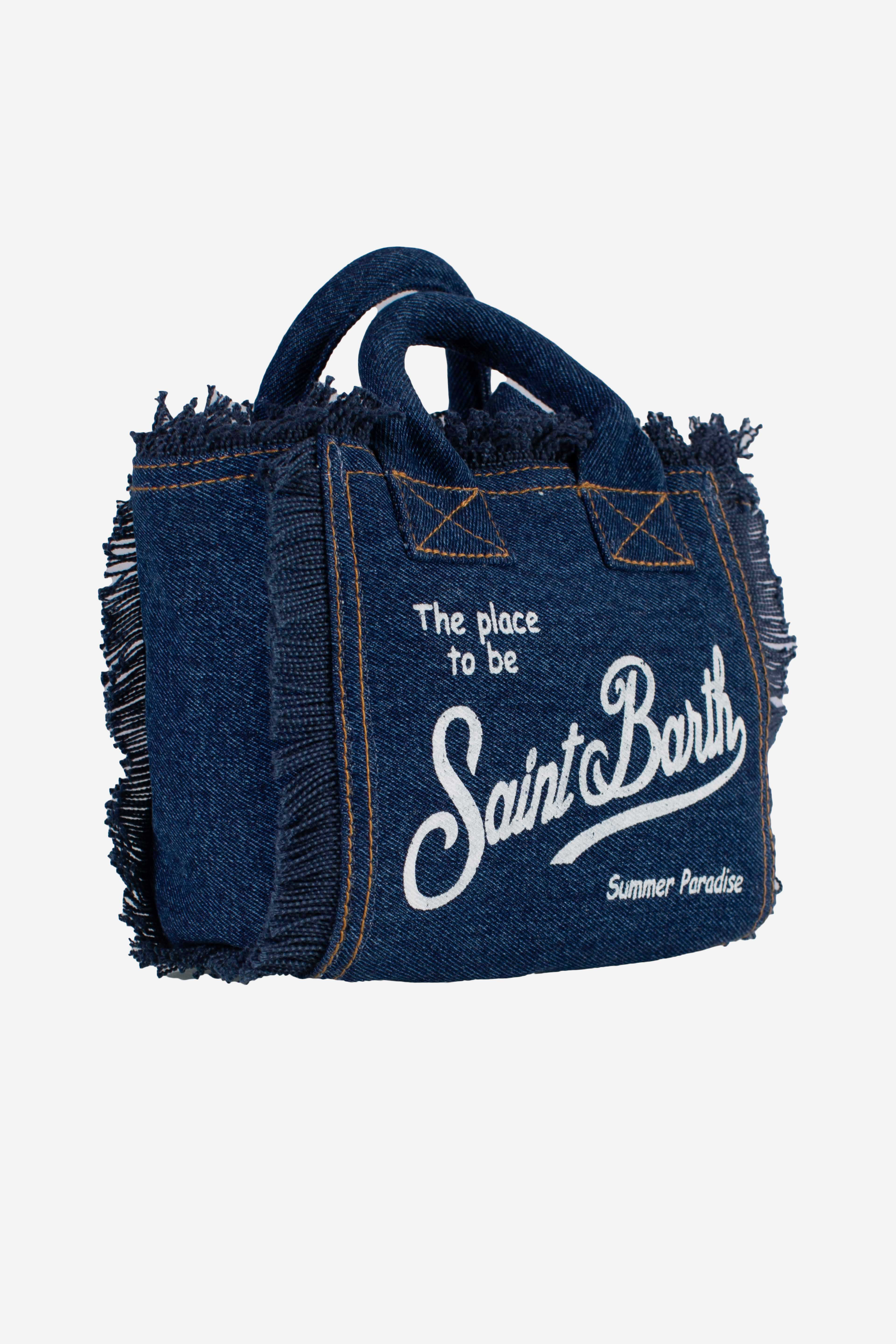 BORSA VANITY MINI DENIM DARK