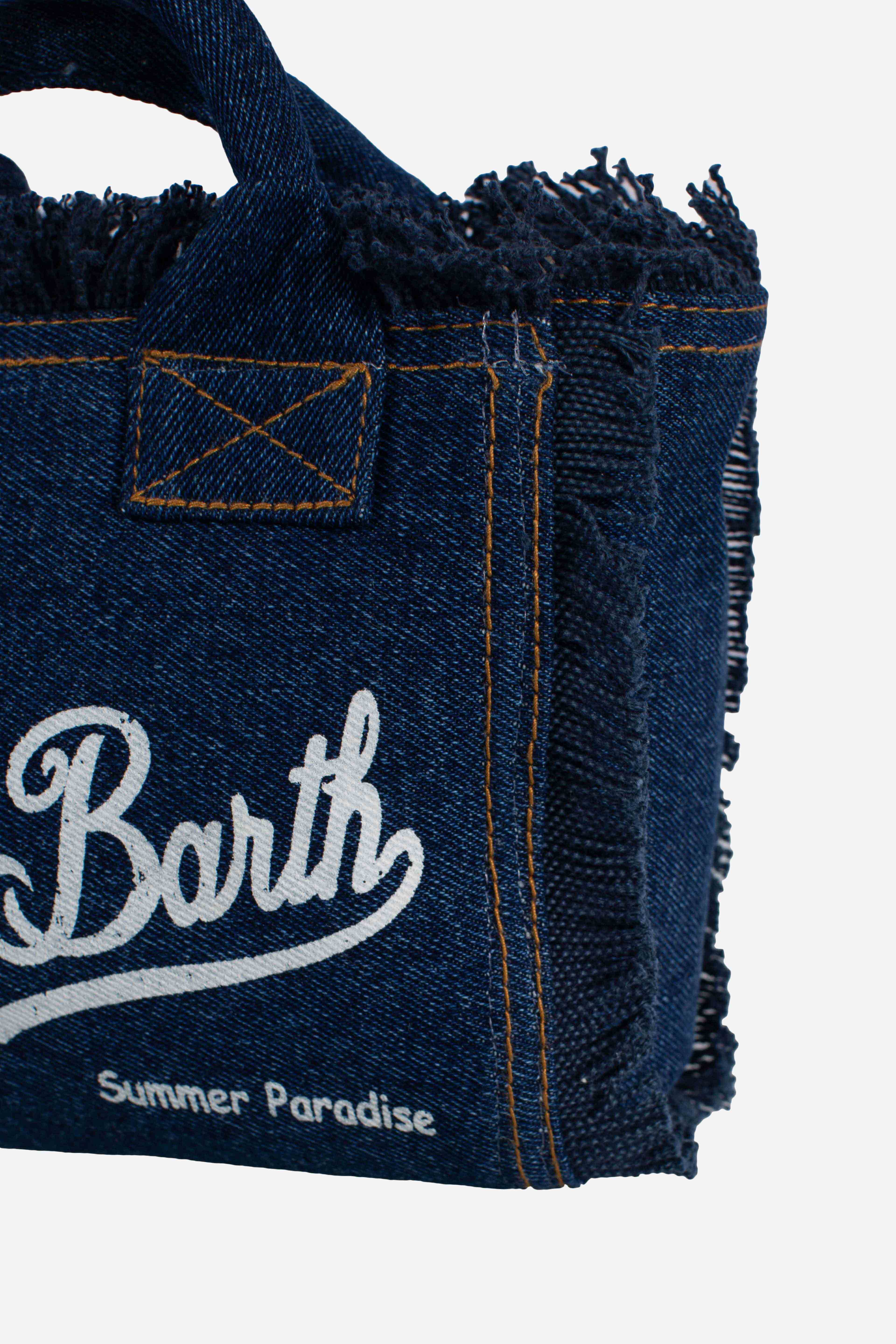 BORSA VANITY MINI DENIM DARK