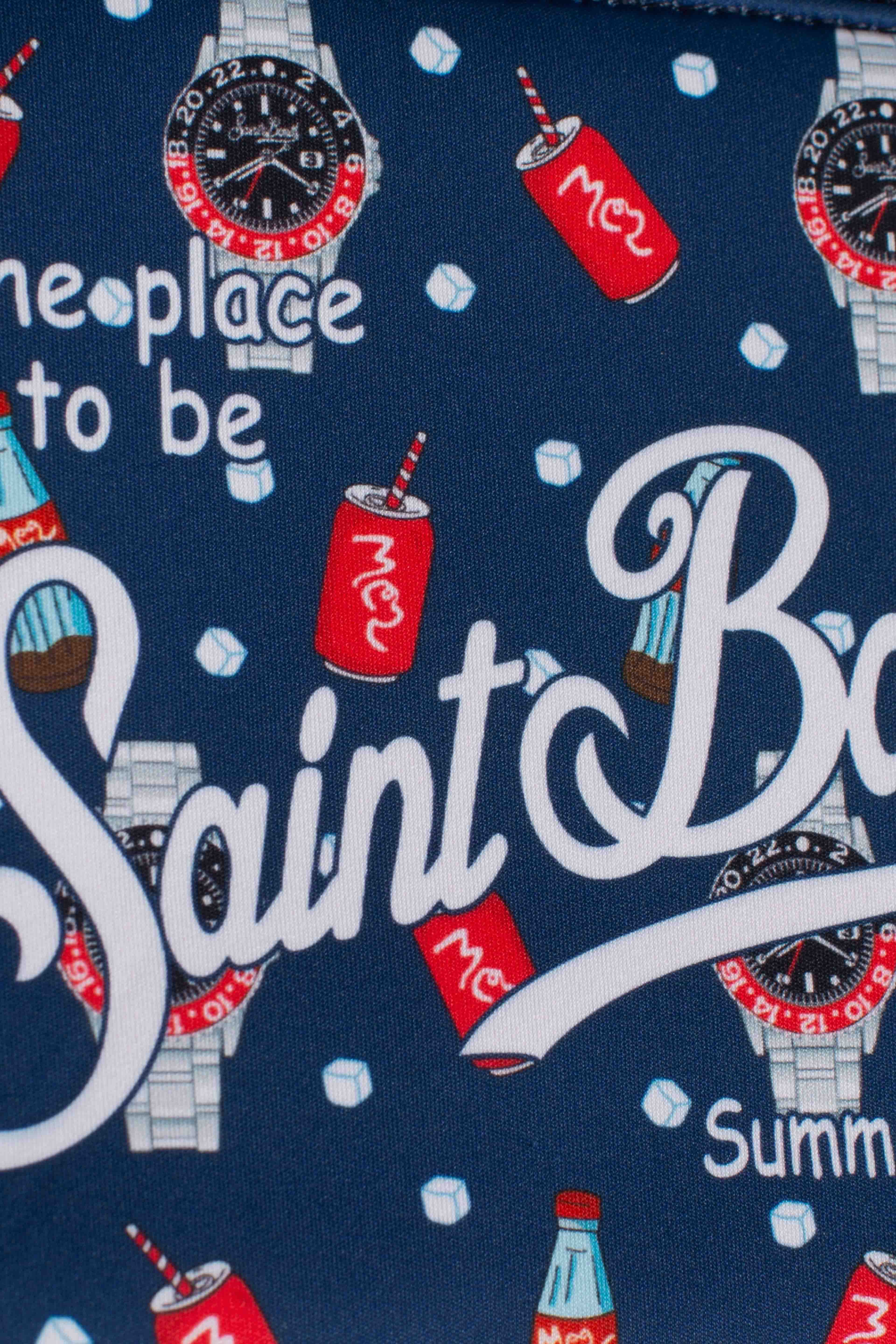 ALINE POCHETTE IN SCUBA WATCH RED COLA