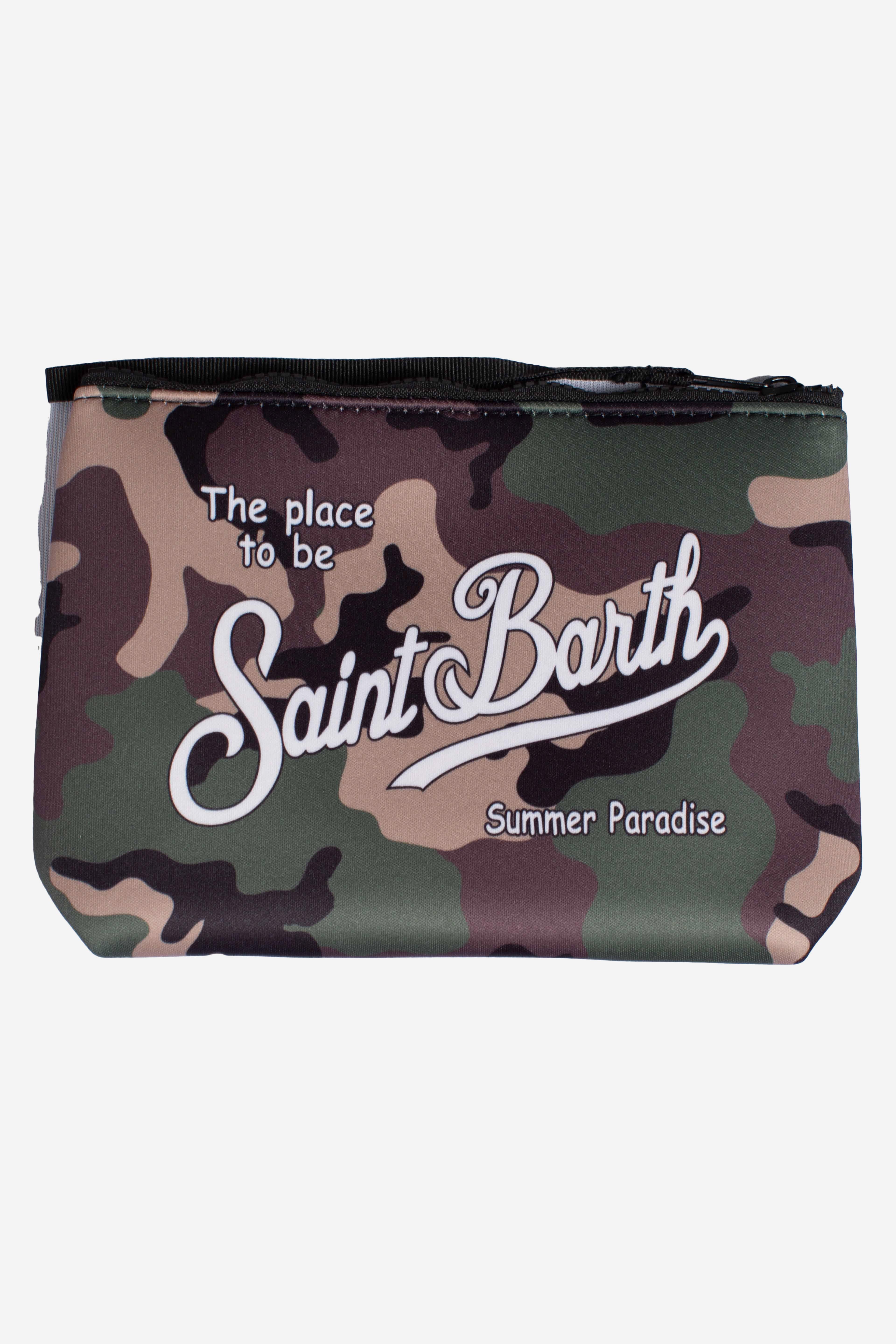Pochette Aline in scuba camouflage